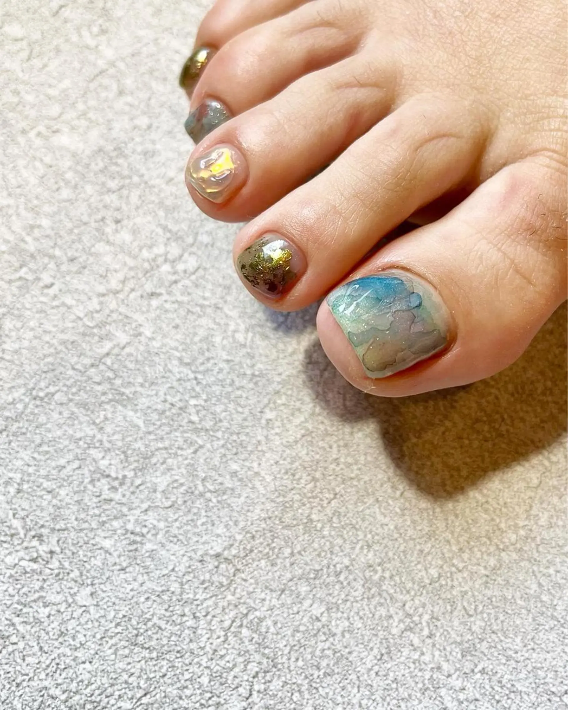 ネイル フットネイル 小河 仁美のネイルデザイン