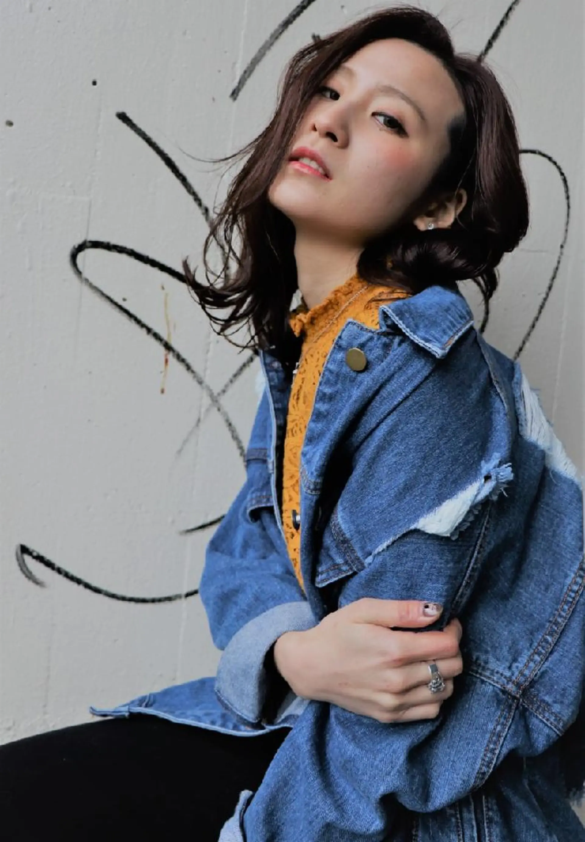 ミディアム LAMP HAIR  ランプヘアー所属・徳永 博志のヘアスタイル