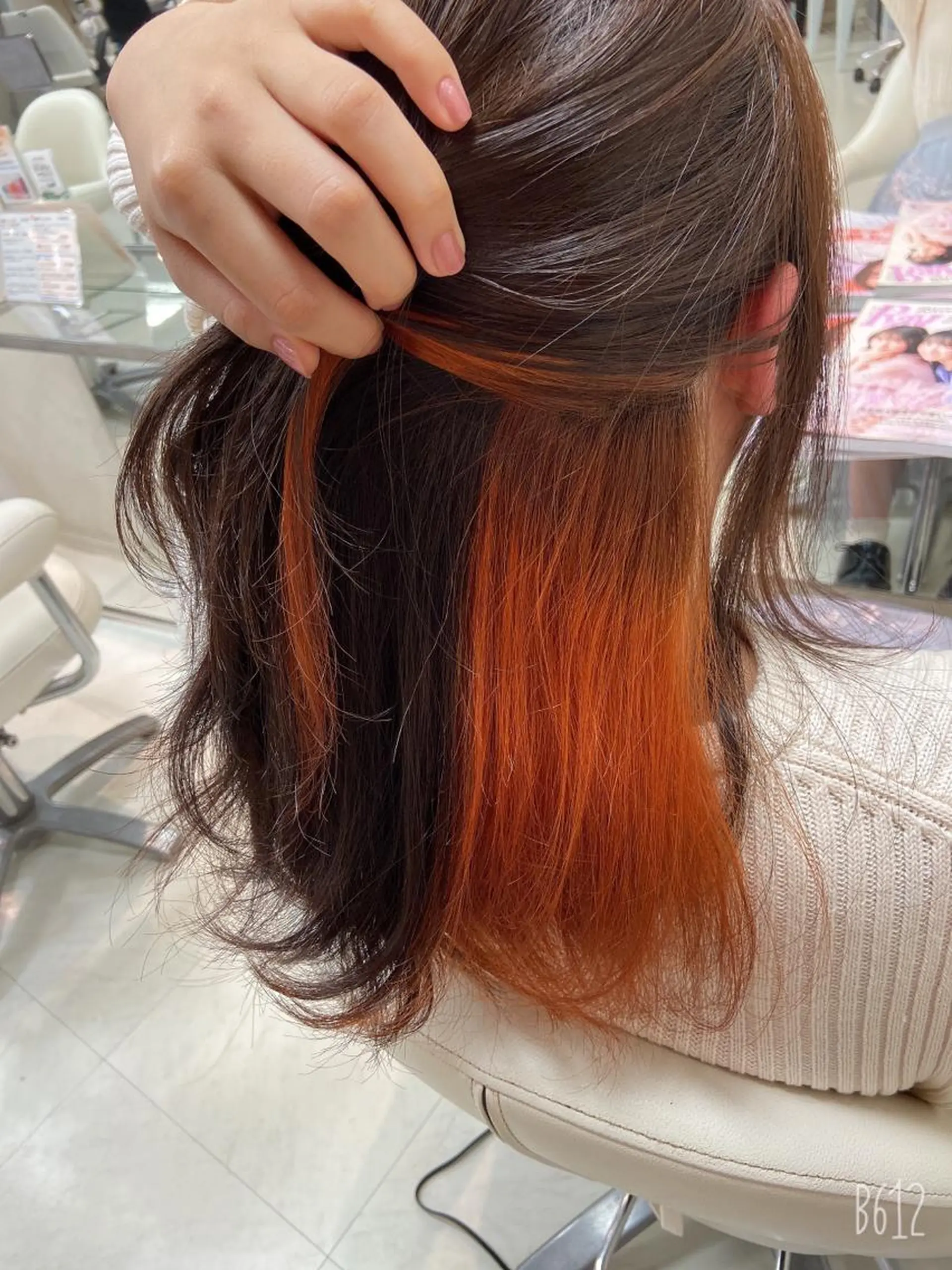 ミディアム カラー ヘアカラー 菊地 美憂のヘアスタイル