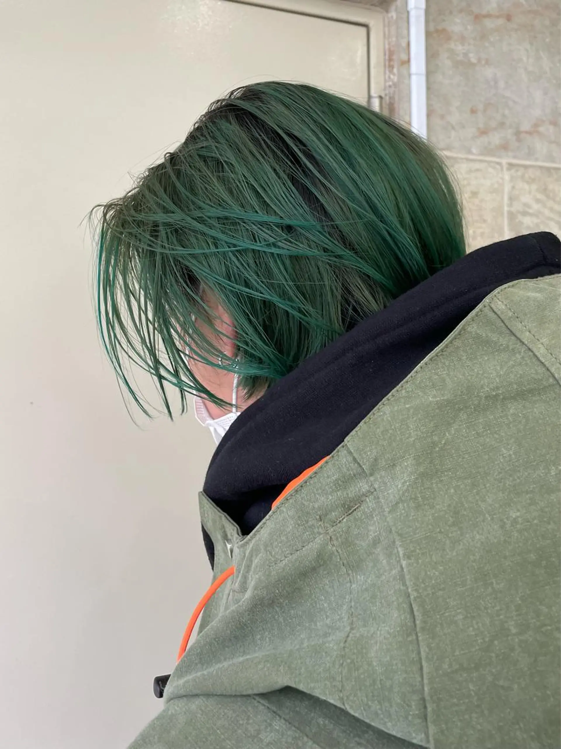 ショート カラー メンズ オカモト ミユウのヘアスタイル