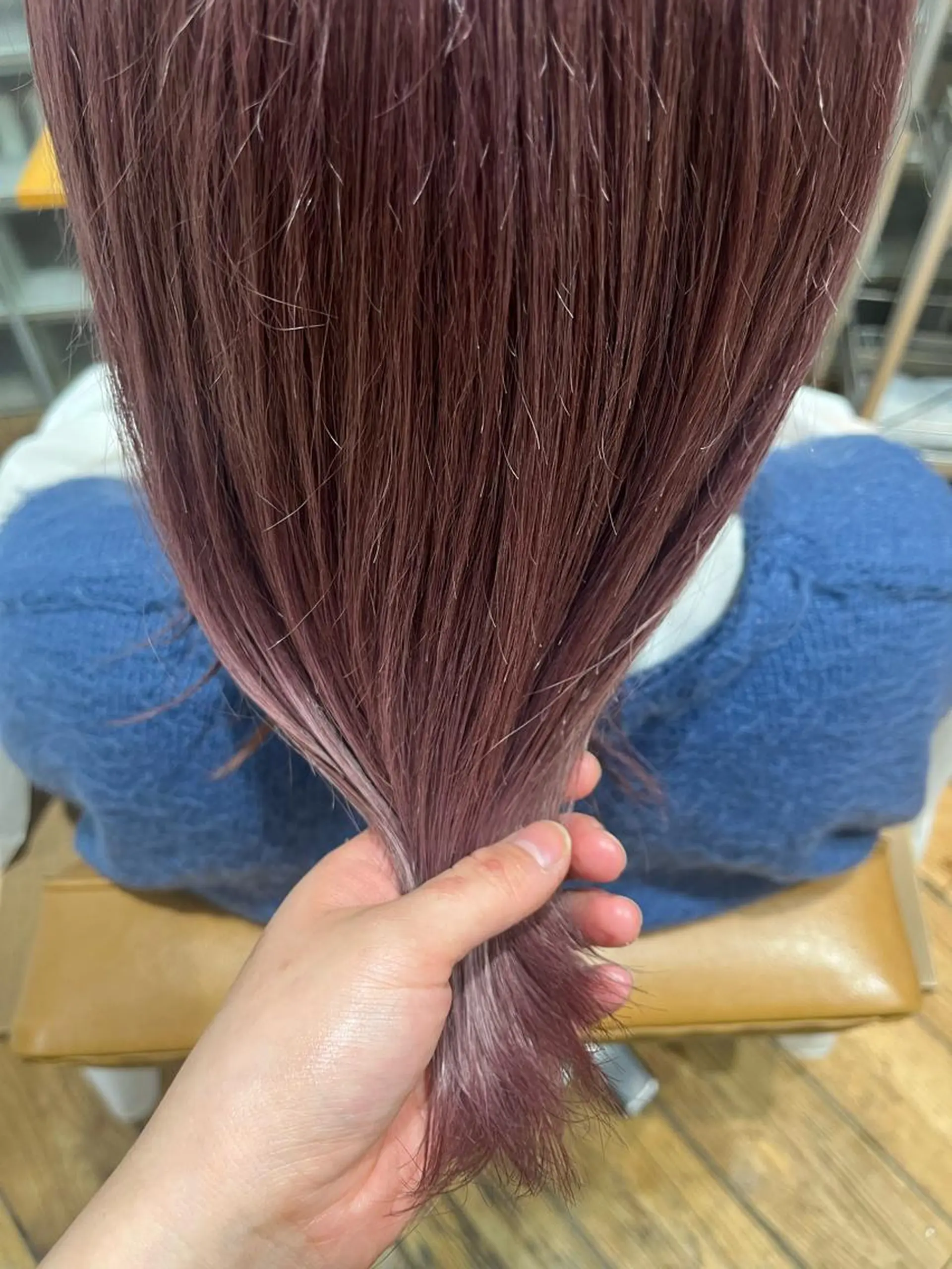 ミディアム カラー カット/パーマモデル 募集🩵　yukaのヘアスタイル