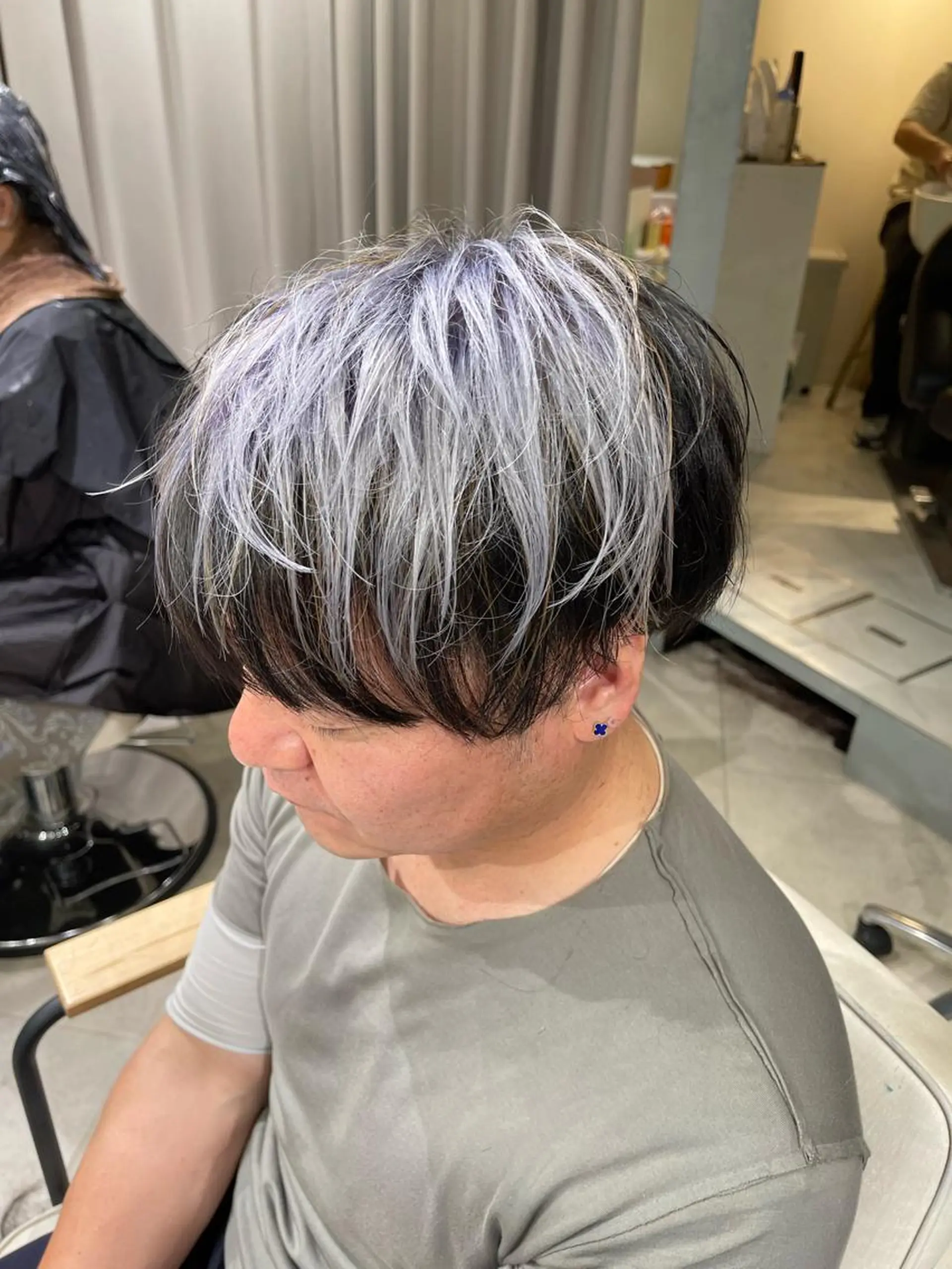 カラー ブリーチ ケアブリーチ デザインカラー ハイトーンカラー インナーカラー ヘアカラー 馴染み100%🔥 エクステ/daikiのヘアスタイル