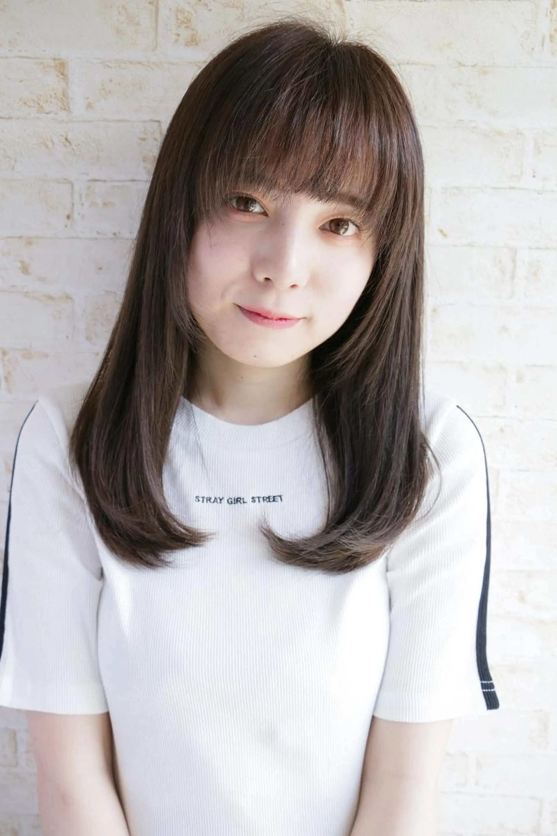 セミロング 角 大輔のヘアスタイル