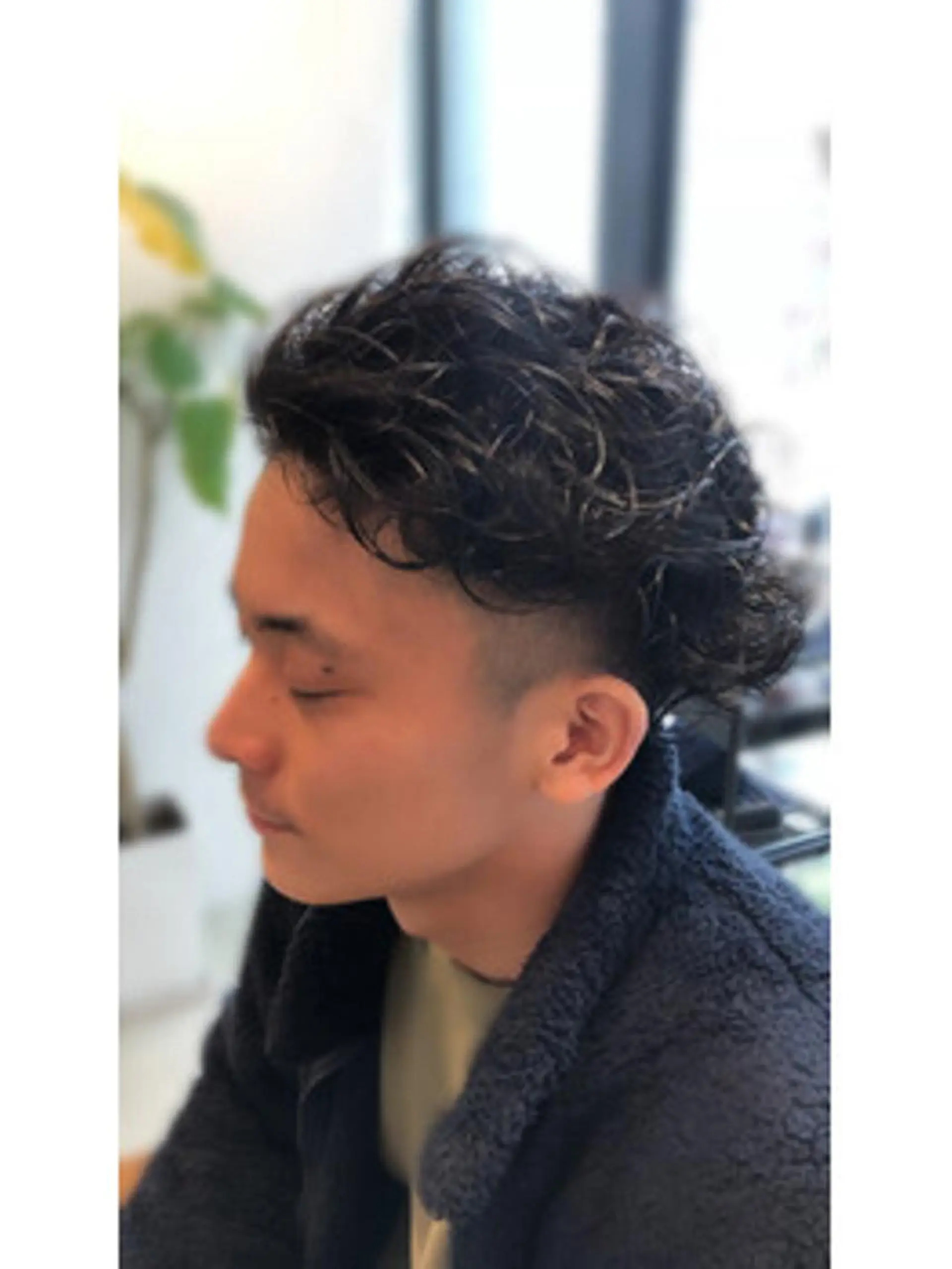 パーマ メンズ 髪質改善ストレートo rメンズスタイル今岡のヘアスタイル