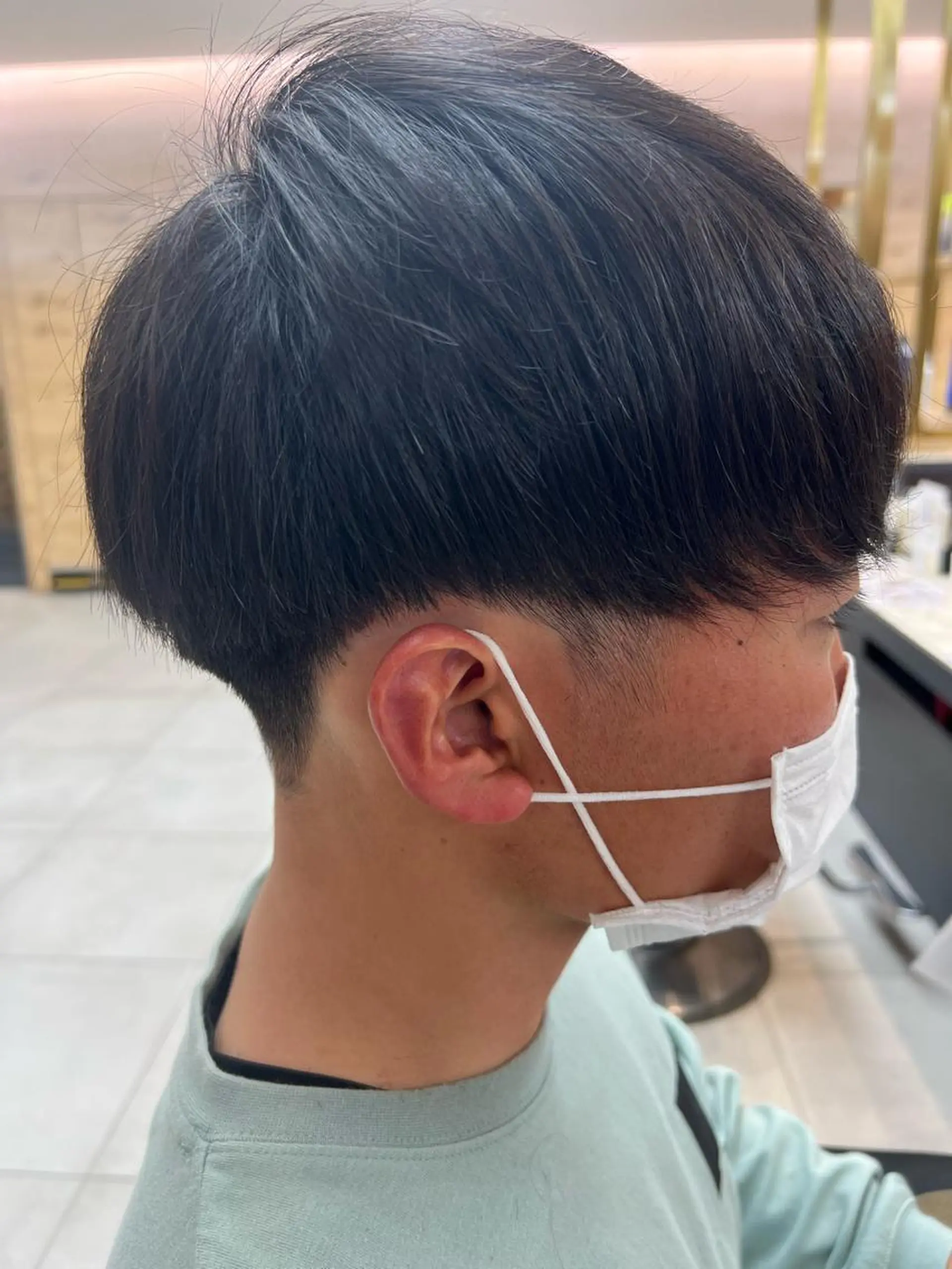 メンズ センターパート カット パーマ トリートメント 古山 侑東 /メンズパーマのヘアスタイル