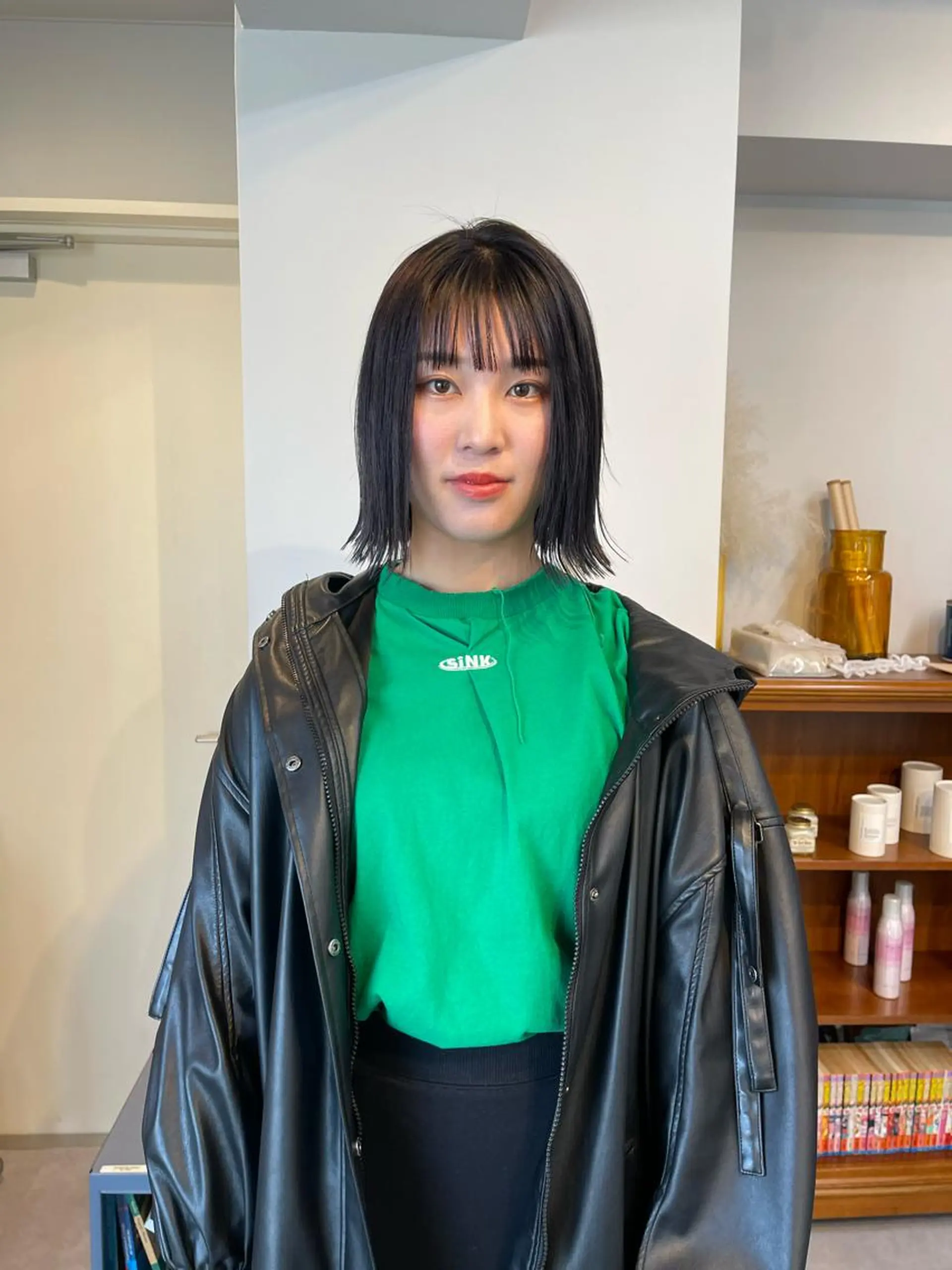 ショート ボブ 外ハネヘア カット ヘアカラー トリートメント MEY HAIR / CURLYS所属・丁寧なカウンセリング 🌿KENTA🌿のヘアスタイル