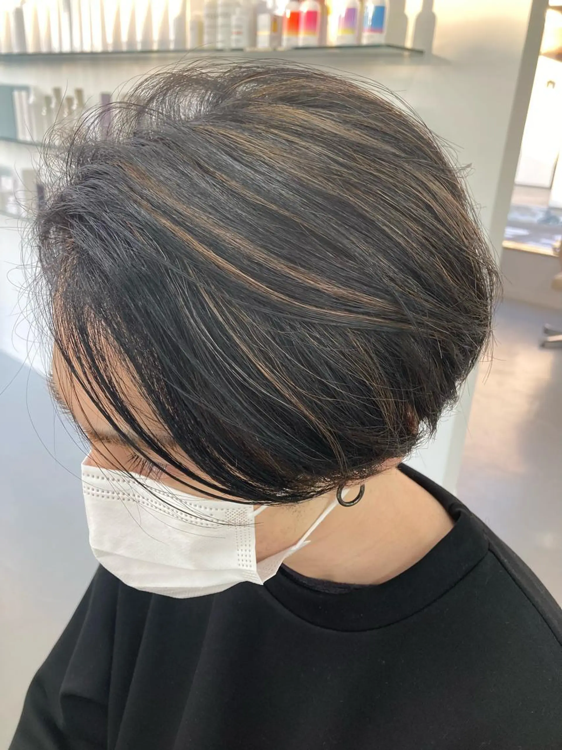 カラー ハイライトカラー 長谷川 未來のヘアスタイル