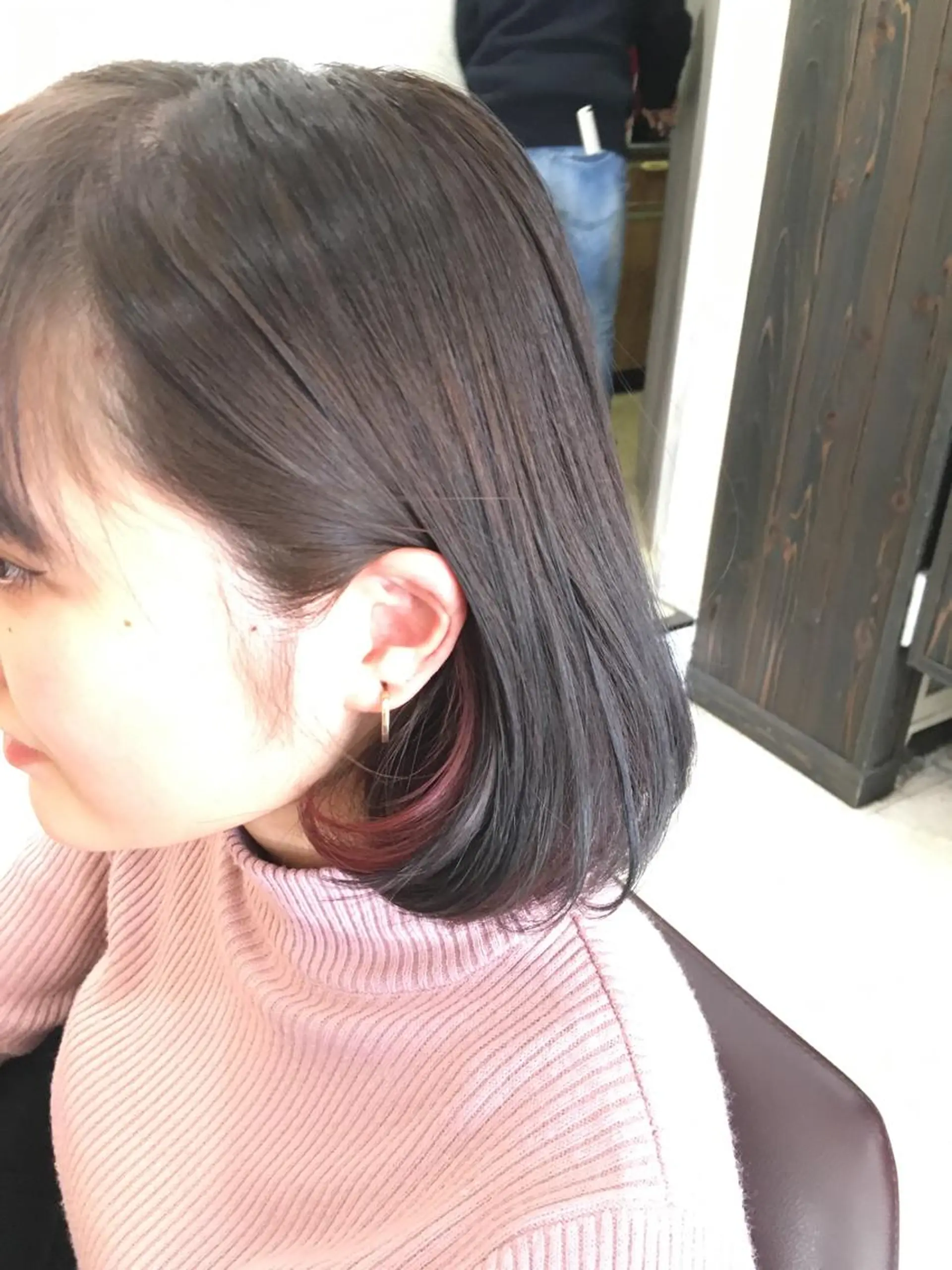 ミディアム カラー インナーカラー BELCHIC所属・松本 亮のヘアスタイル