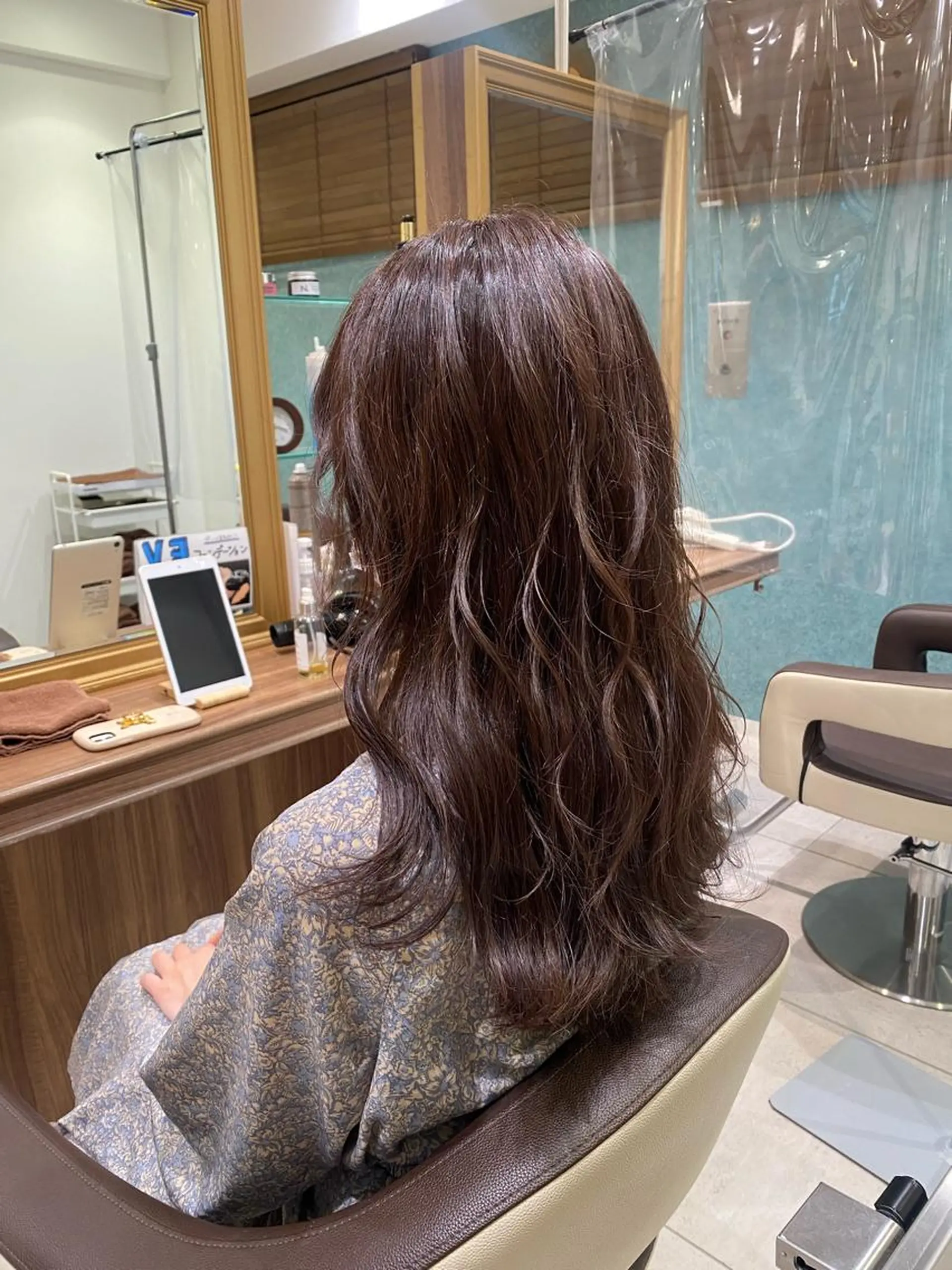 ロング カラー ハイライトカラー ハイライト 💎大人ハイライト 💎上杉一也💎のヘアスタイル