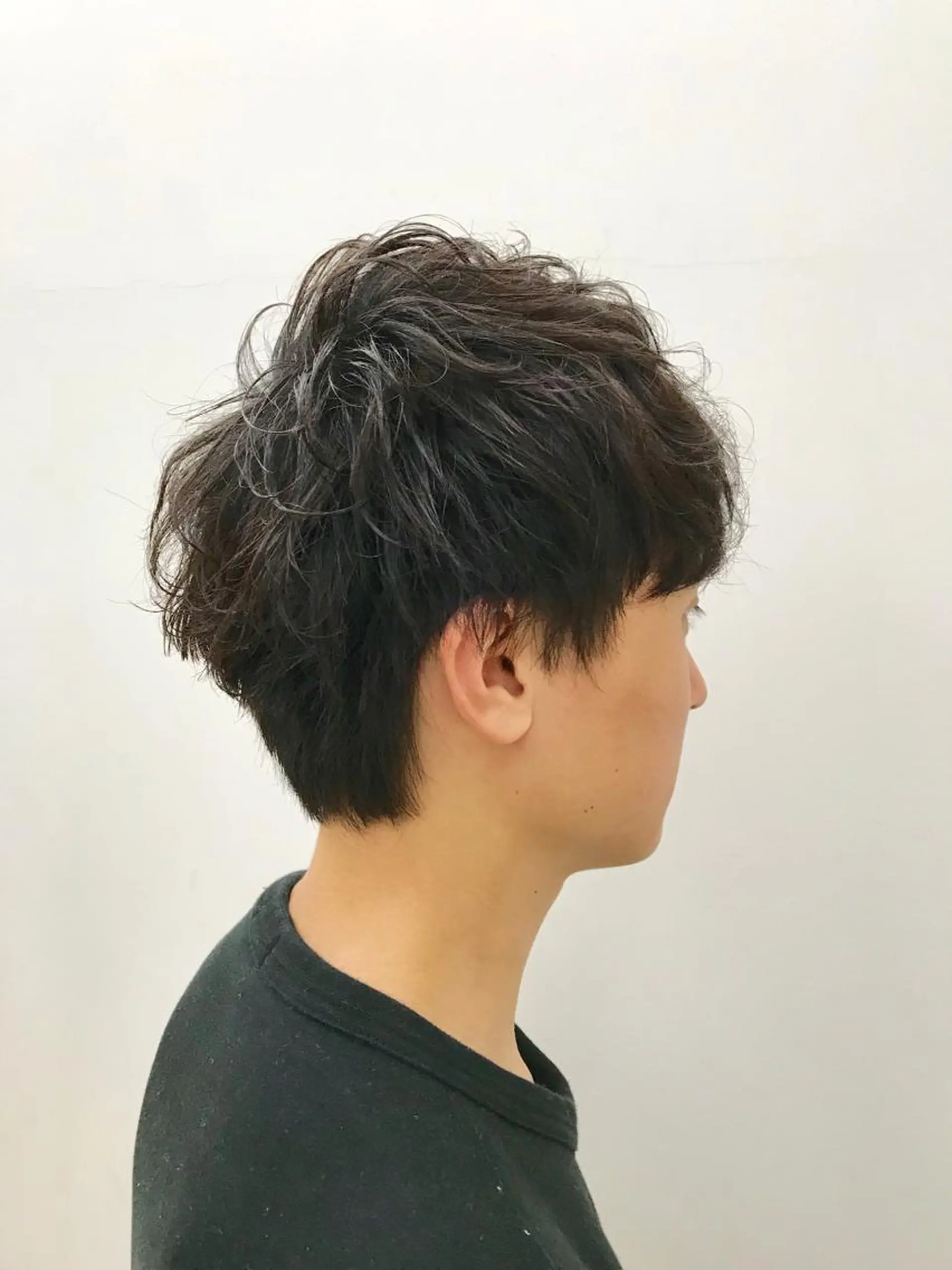 パーマ メンズ ブリーチカラー/ 岩破瑞希のヘアスタイル