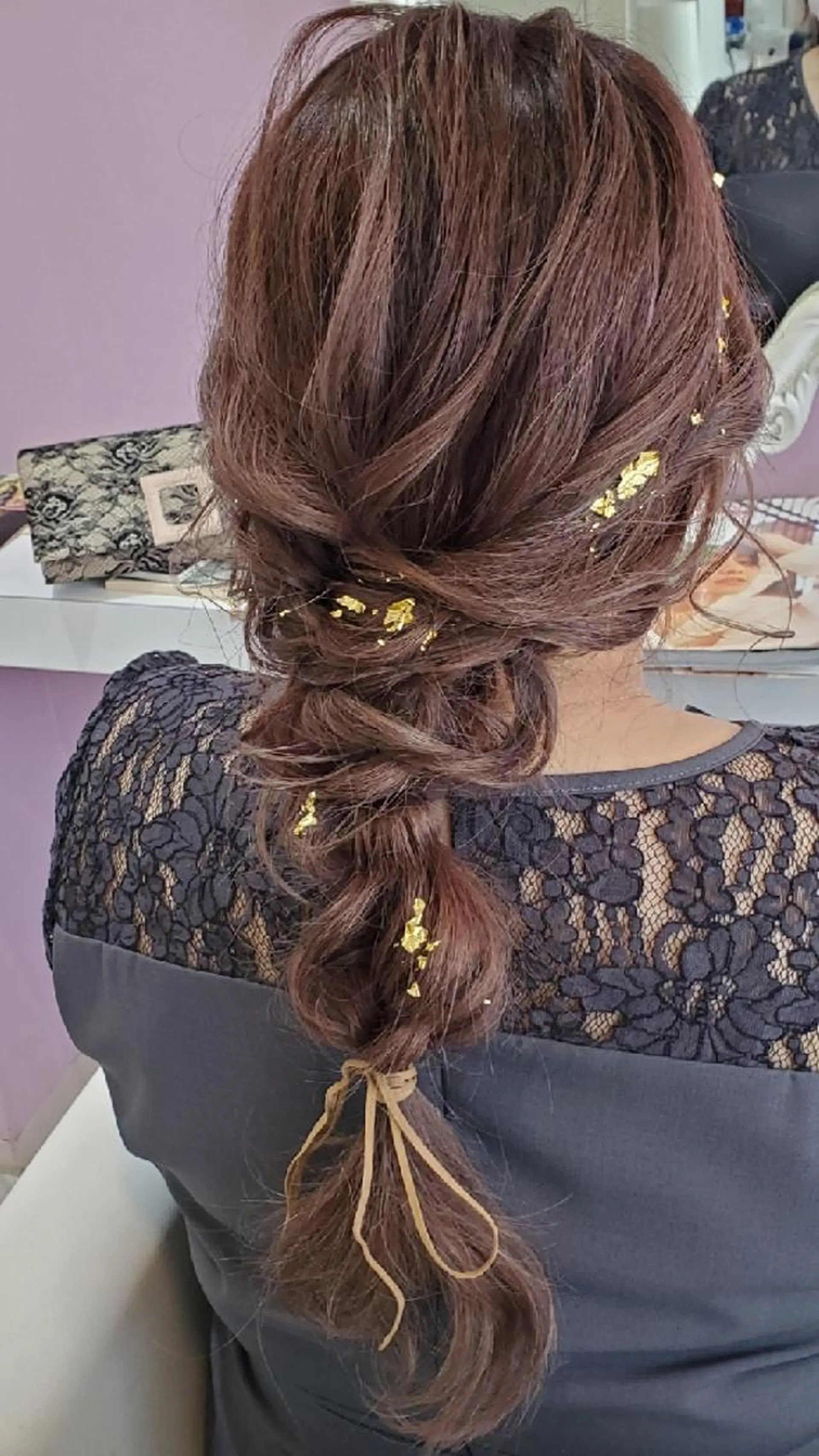 ロング カラー ヘアアレンジ ナカシマ  アユミのヘアスタイル