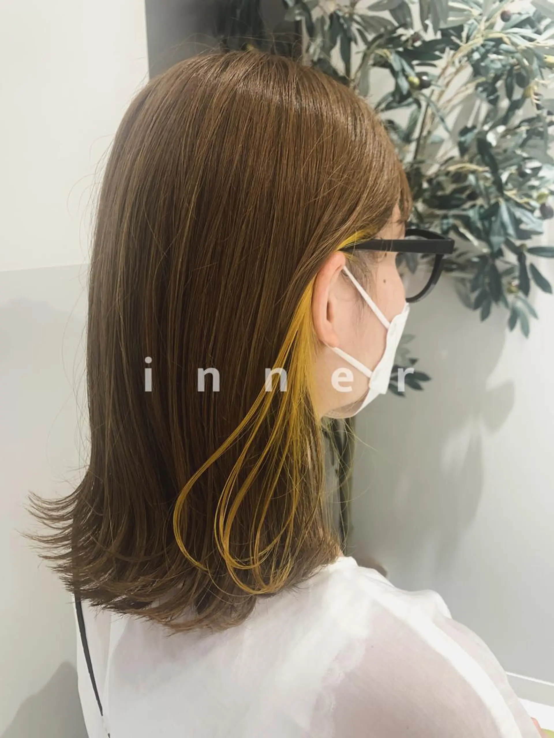 ロング カラー RINA🧤 デザインとボブのヘアスタイル