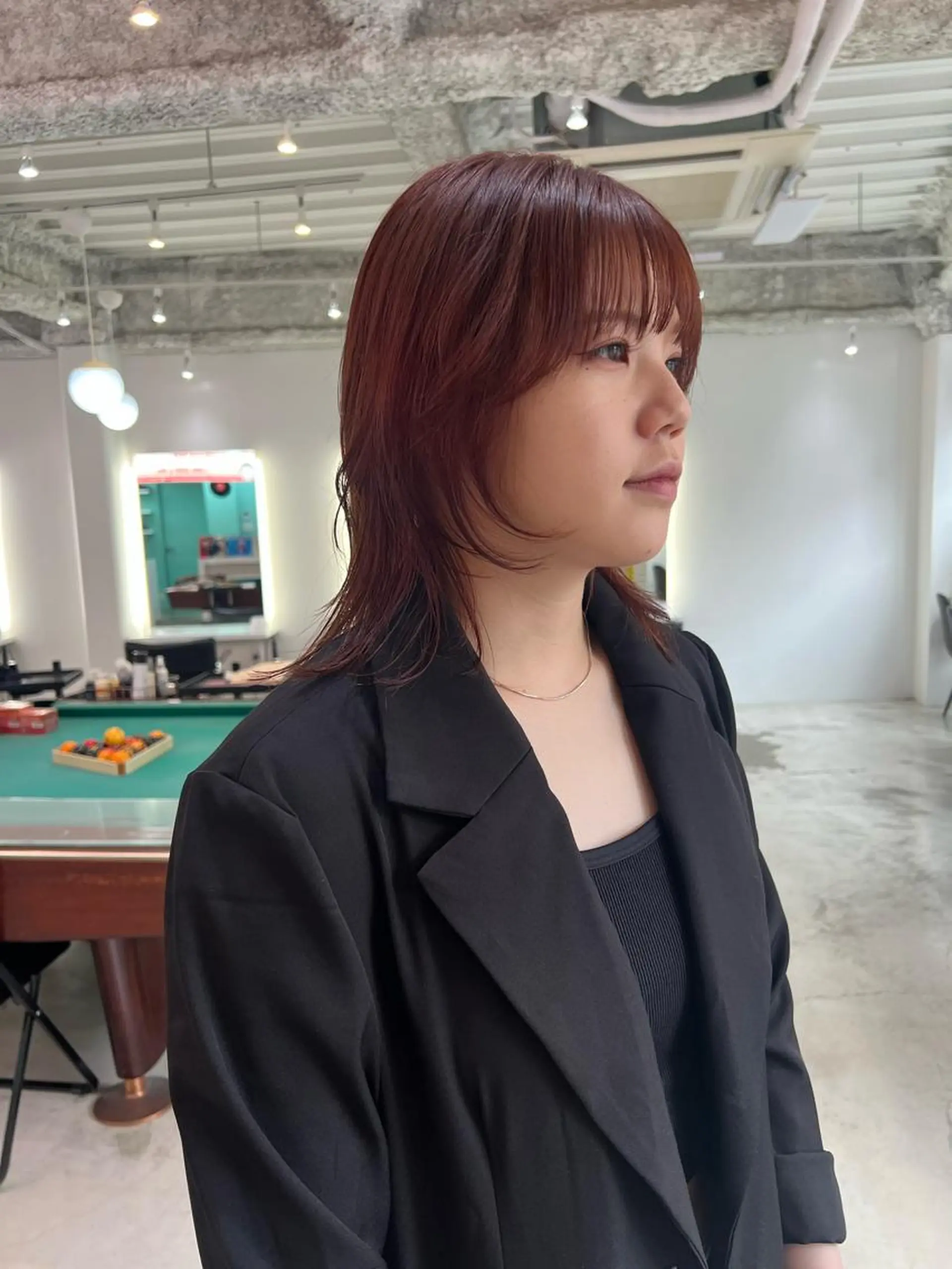 ミディアム 💥ウルフカット デザインあんな💥のヘアスタイル