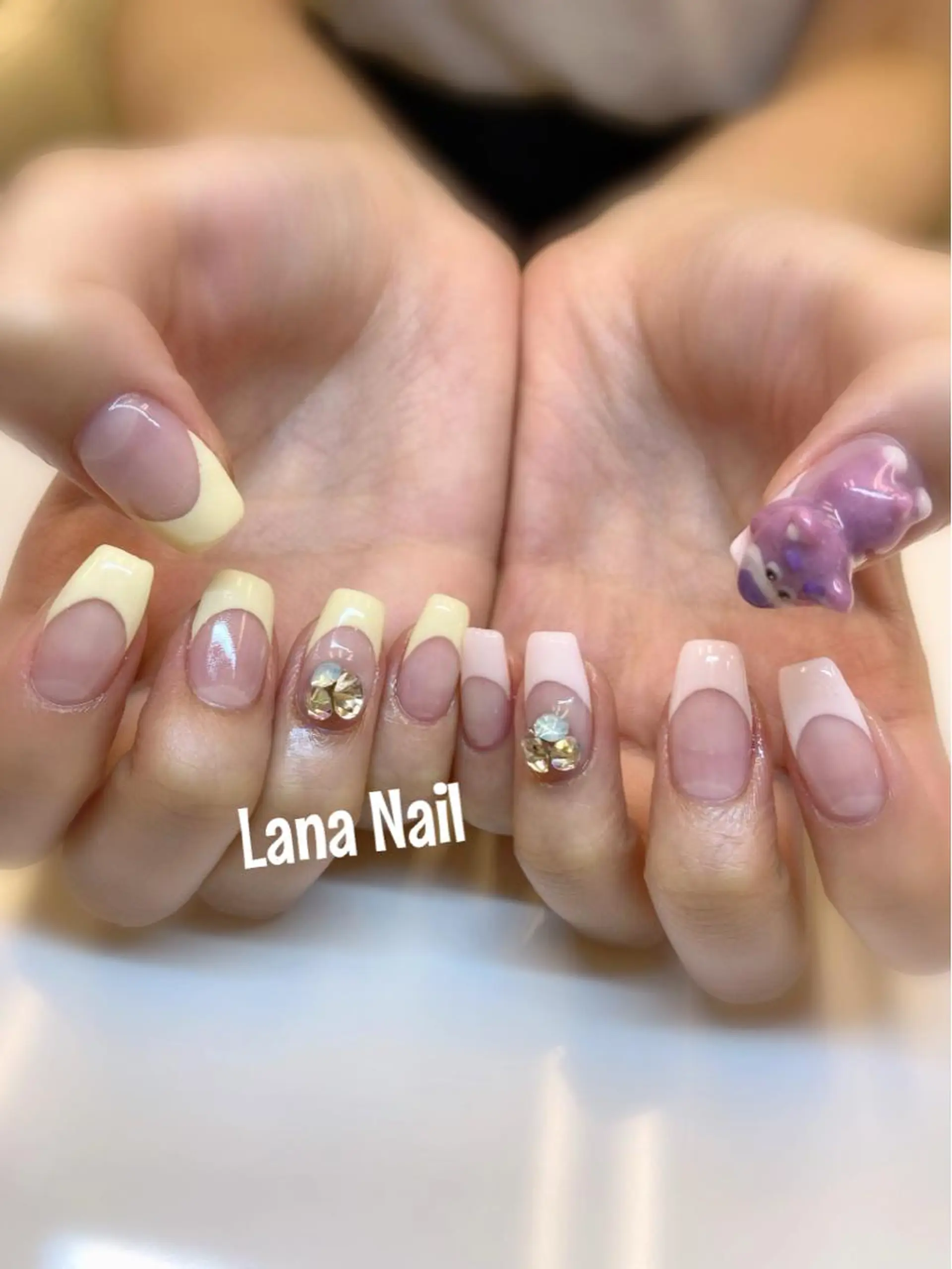 ネイル アートネイル フレンチネイル Lana Nail所属・Lana Nailのネイルデザイン
