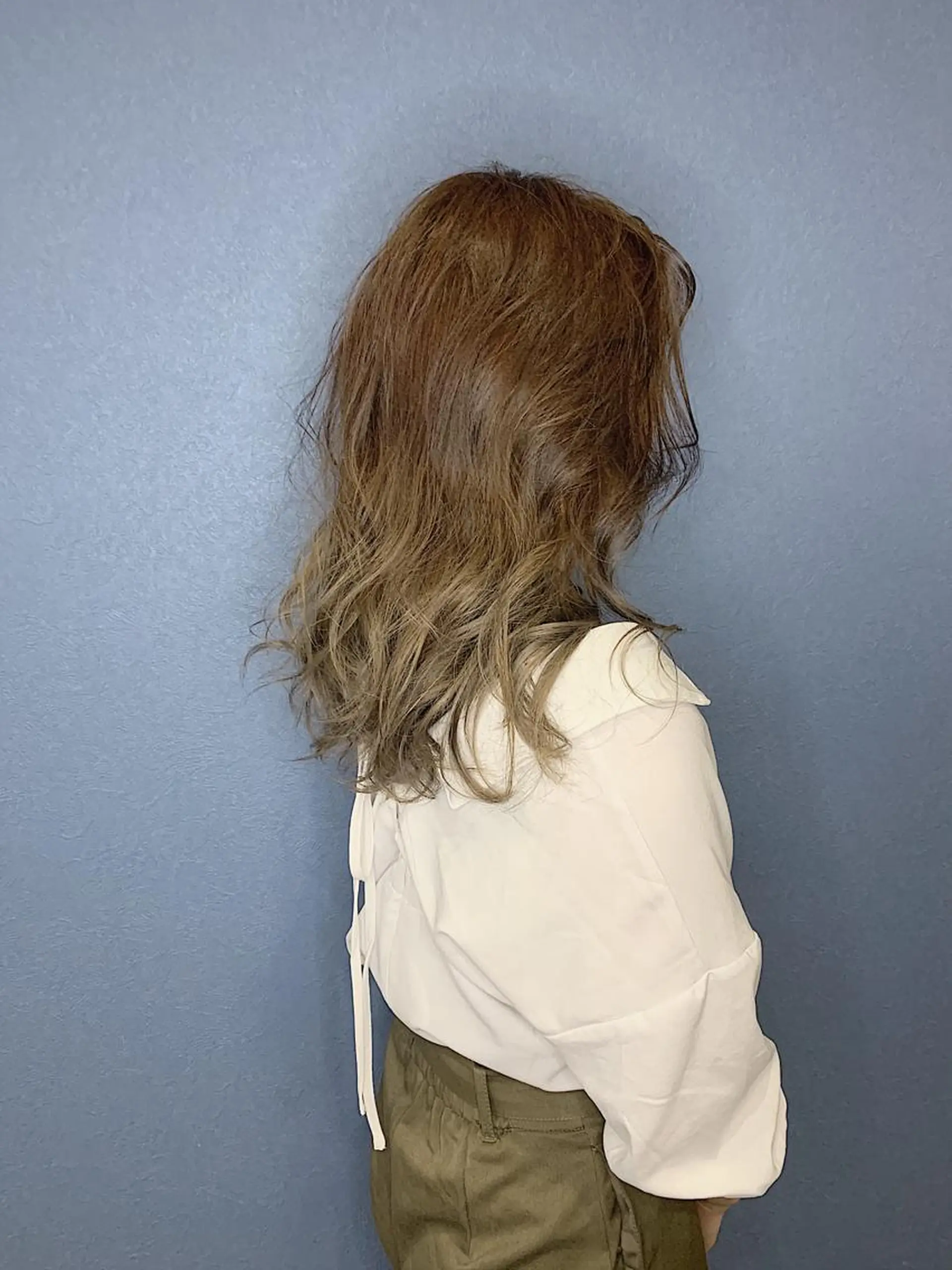 ミディアム カラー カラー特化サロン大阪 ルービック江坂/新城のヘアスタイル