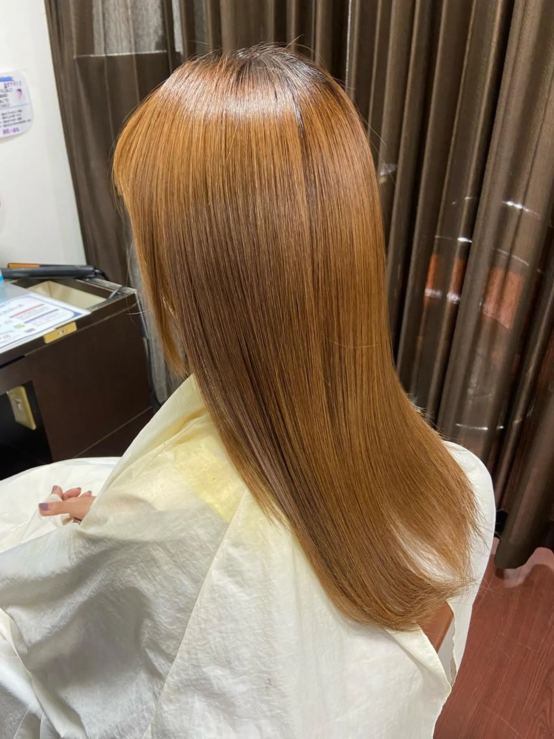 ロング トリートメント 酸熱トリートメント 瀧下 唯のヘアスタイル