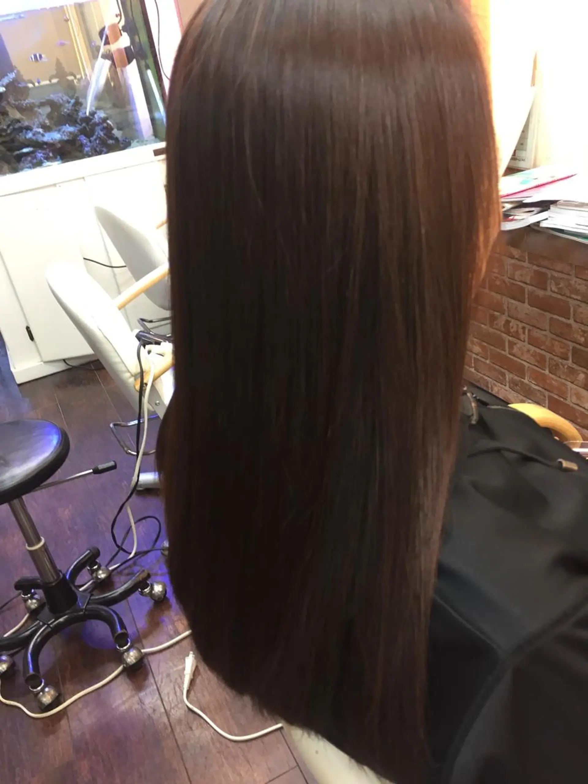 ロング パーマ 桧山 真のヘアスタイル