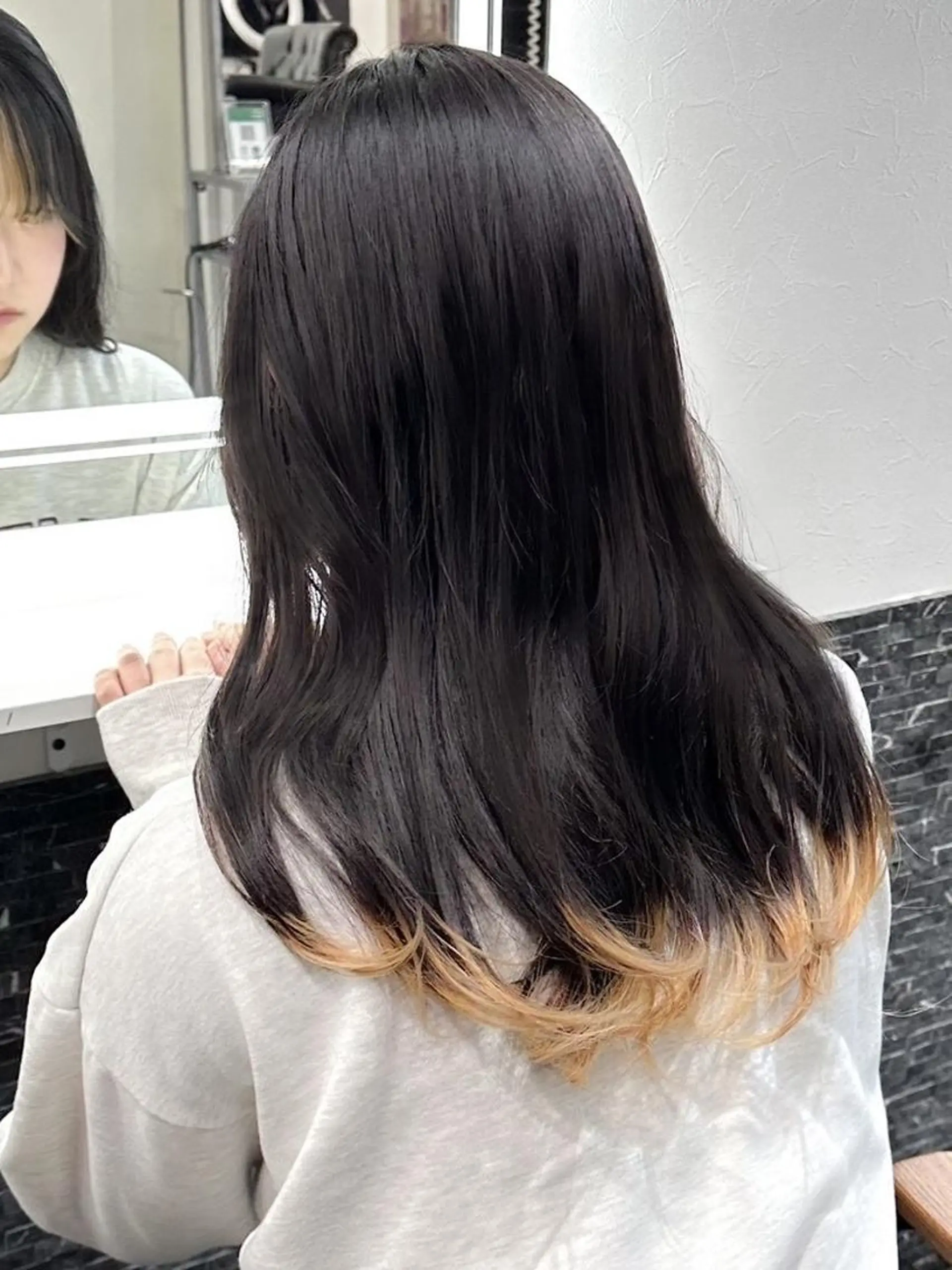 ロング カラー カット トリートメント 髪質改善/暖色カラー /吉祥寺/Renのヘアスタイル