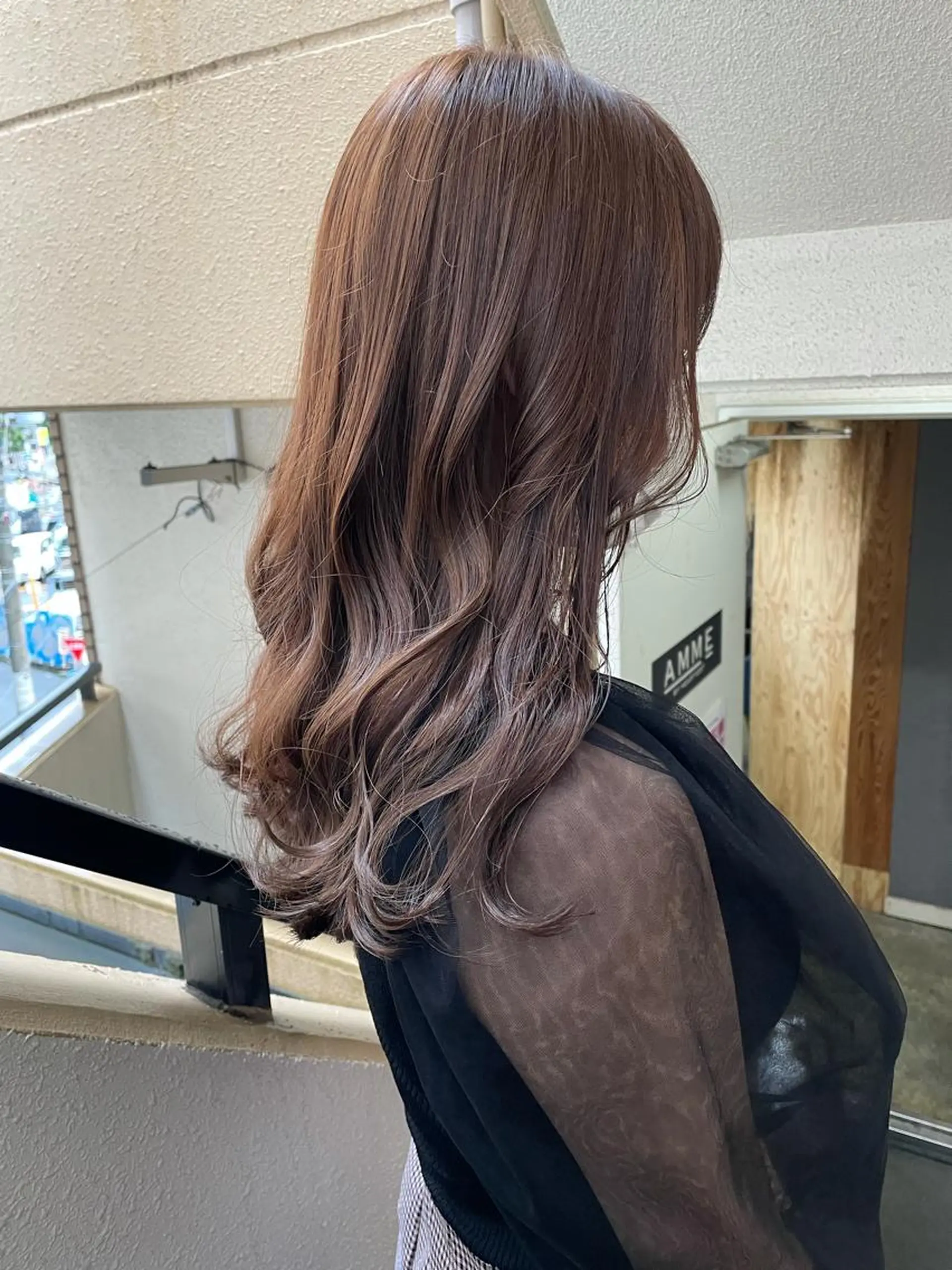 ミディアム カラー ヘアカラー トリートメント 💎髪質改善💎 デザイナーshinのヘアスタイル