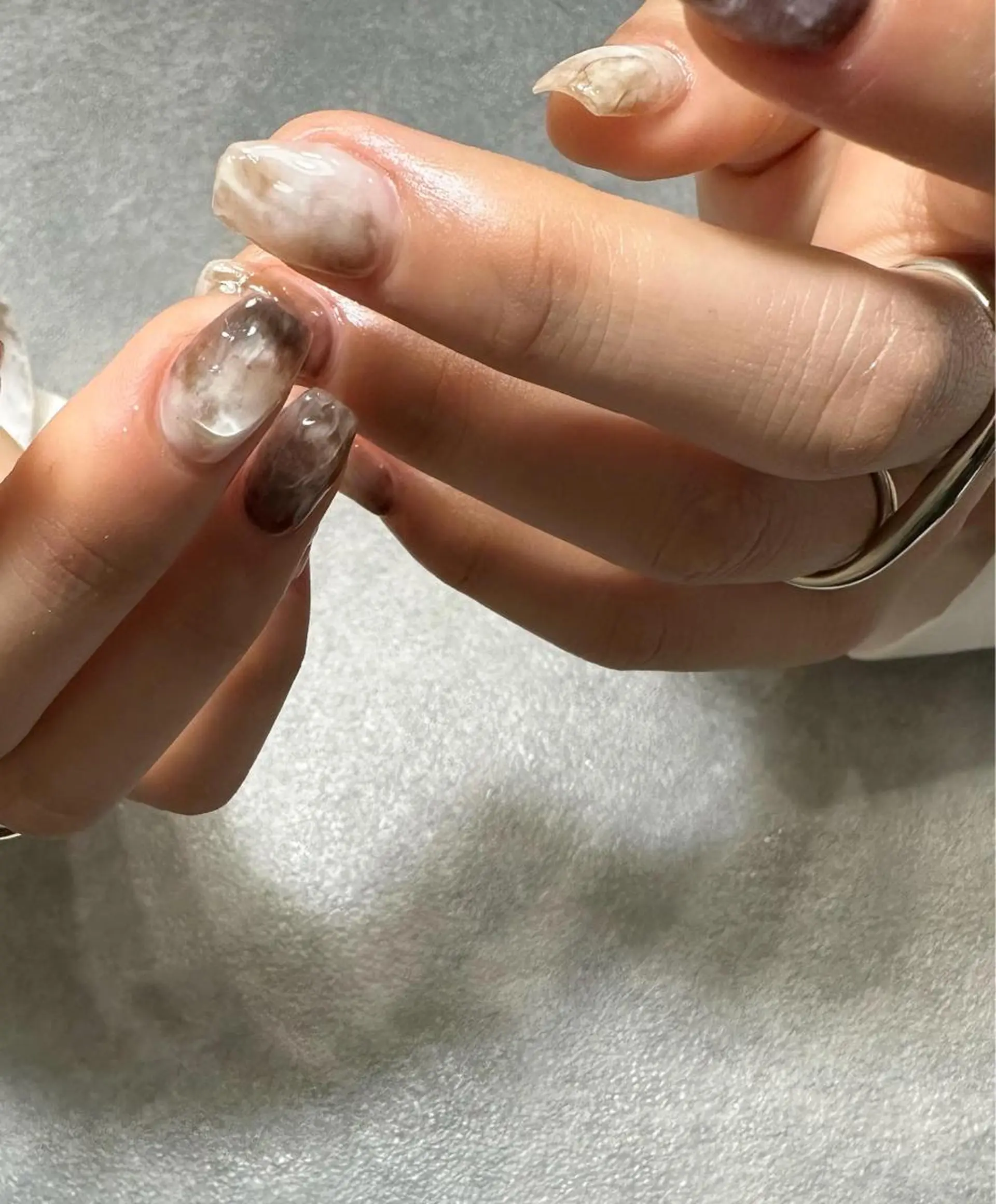 ネイル ハンドネイル フットネイル kiii.__ ✴︎*のネイルデザイン