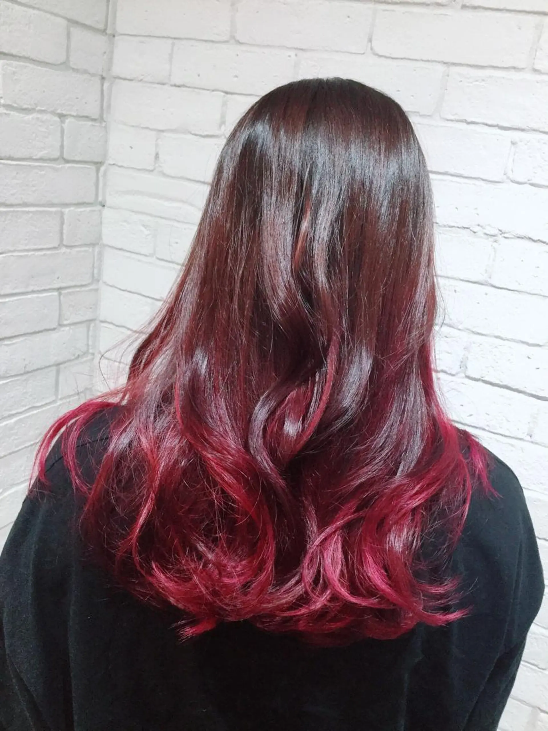 ロング カラー ヘアアレンジ private salon Ao所属・紹介制private salonのヘアスタイル