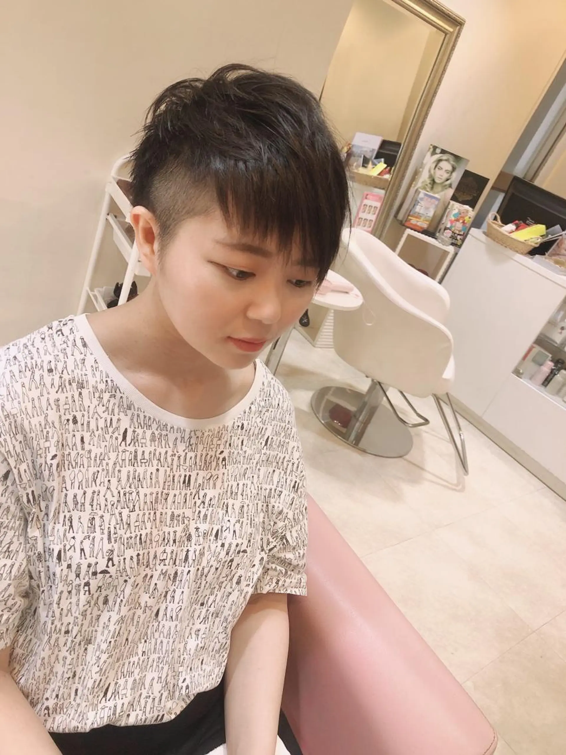 ショート ベリーショート ⚪️髪質改善 縮毛 店長 コウ⚪️のヘアスタイル