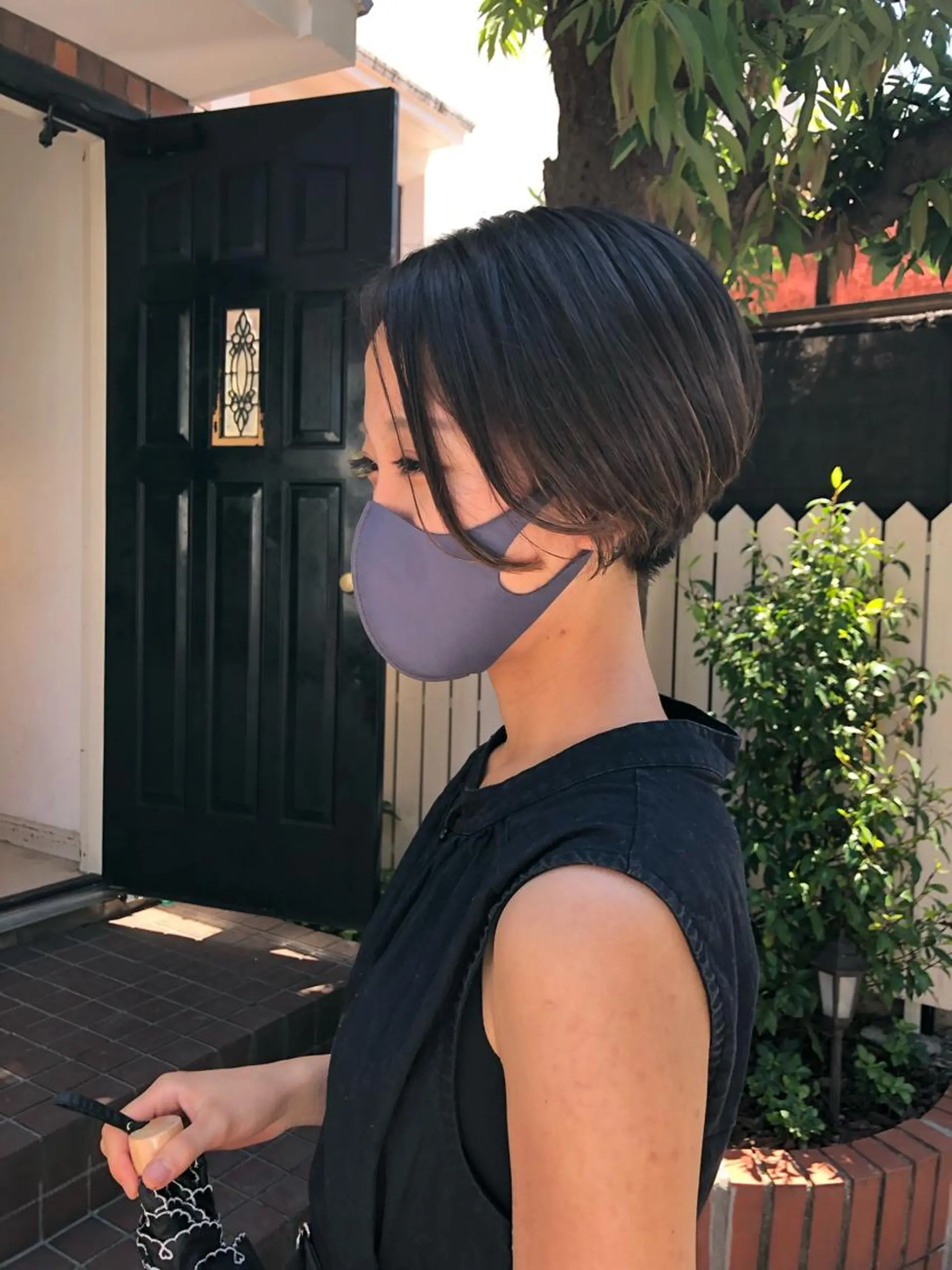 ショート NOUN所属・eri kinjoのヘアスタイル