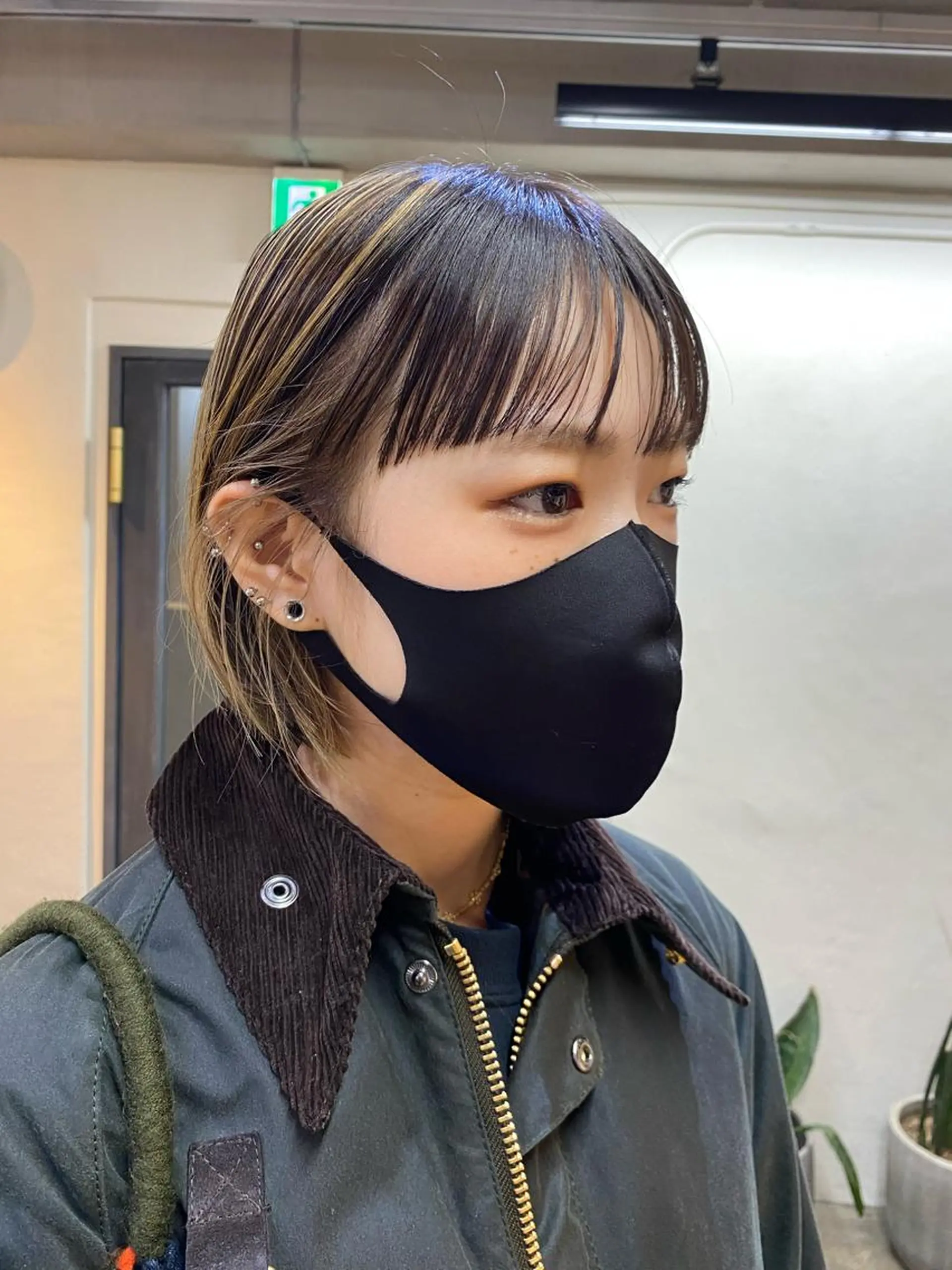 ミディアム カラー ヘアカラー トリートメント 下北沢 soiのヘアスタイル