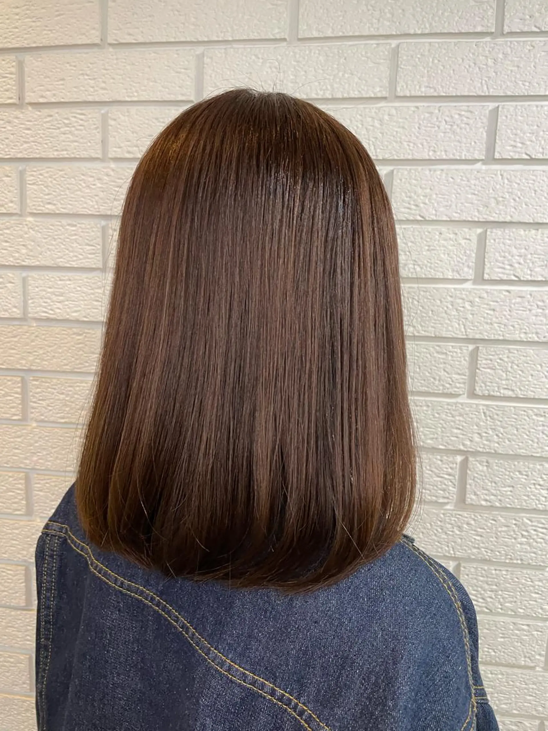 セミロング カラー パーマ 縮毛矯正 ヘアカラー トリートメント ニュアンスデザイン✄ YOU♡のヘアスタイル