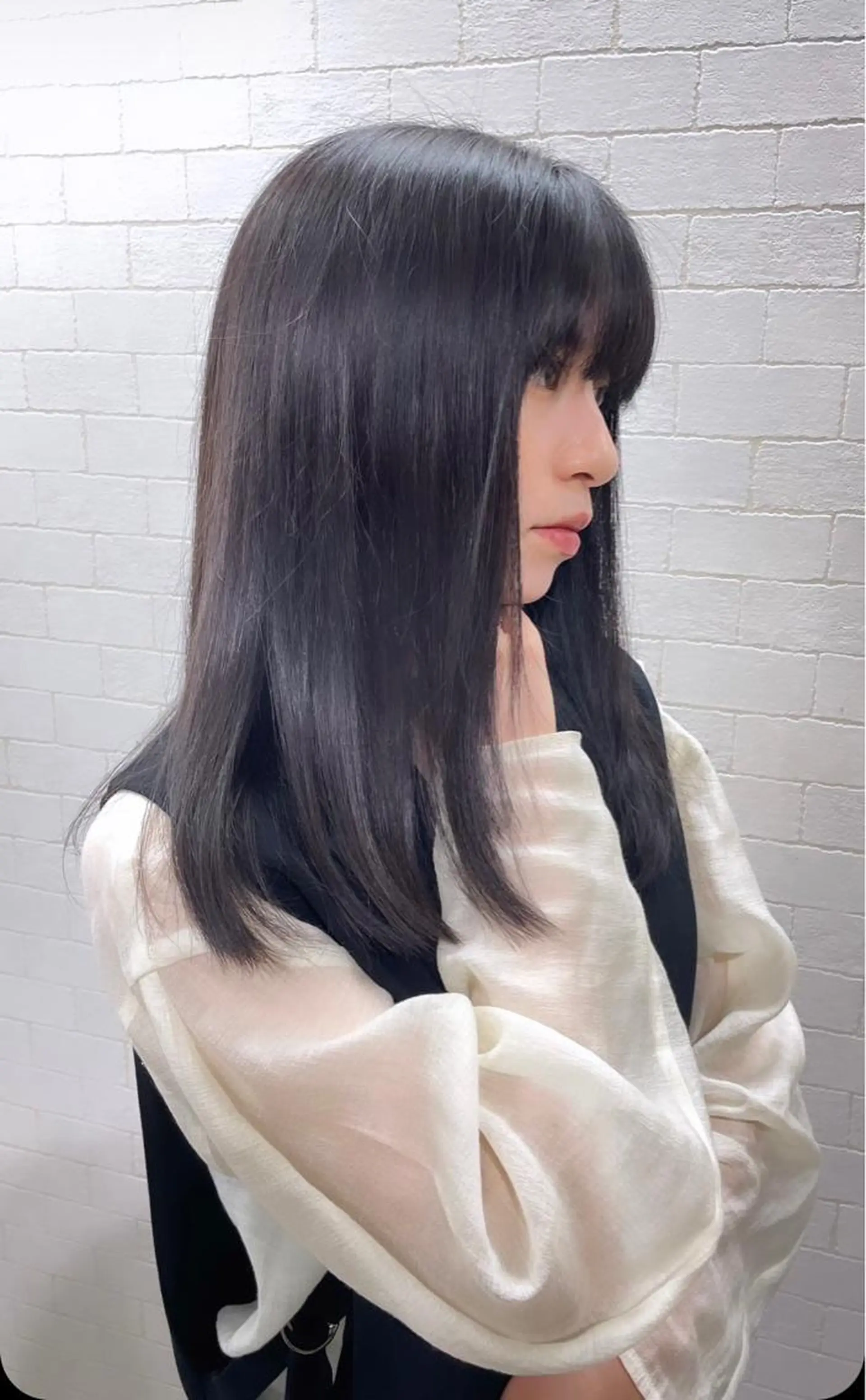 セミロング カラー flui hair所属・ショート✨美髪矯正✨ wasaiのヘアスタイル