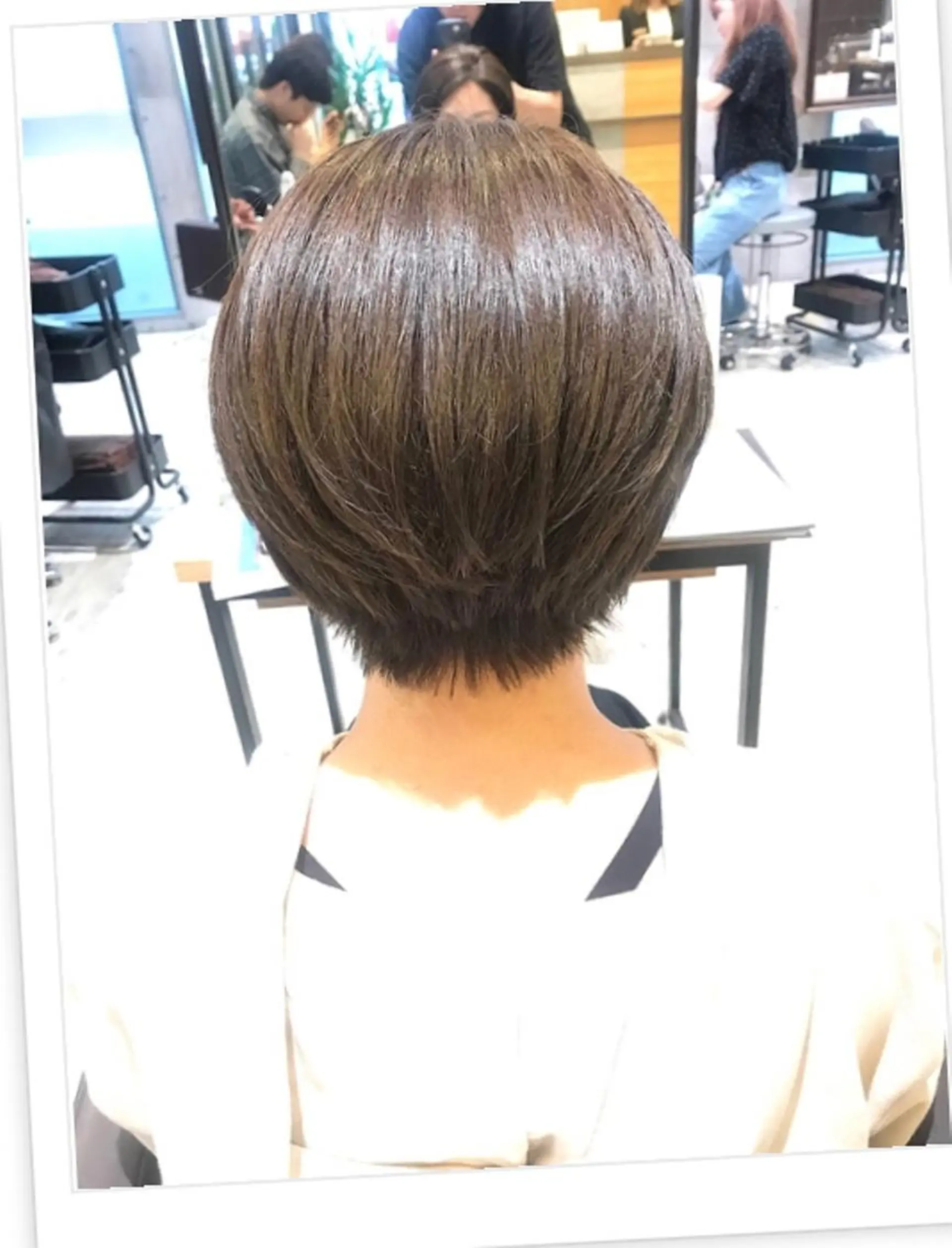 ショート カラー パーマ ヘアアレンジ メンズ キッズ ネイル マツエク・マツパ ヘアカラー トリートメント MODEK's西宮店 マネージャー神道有基のヘアスタイル