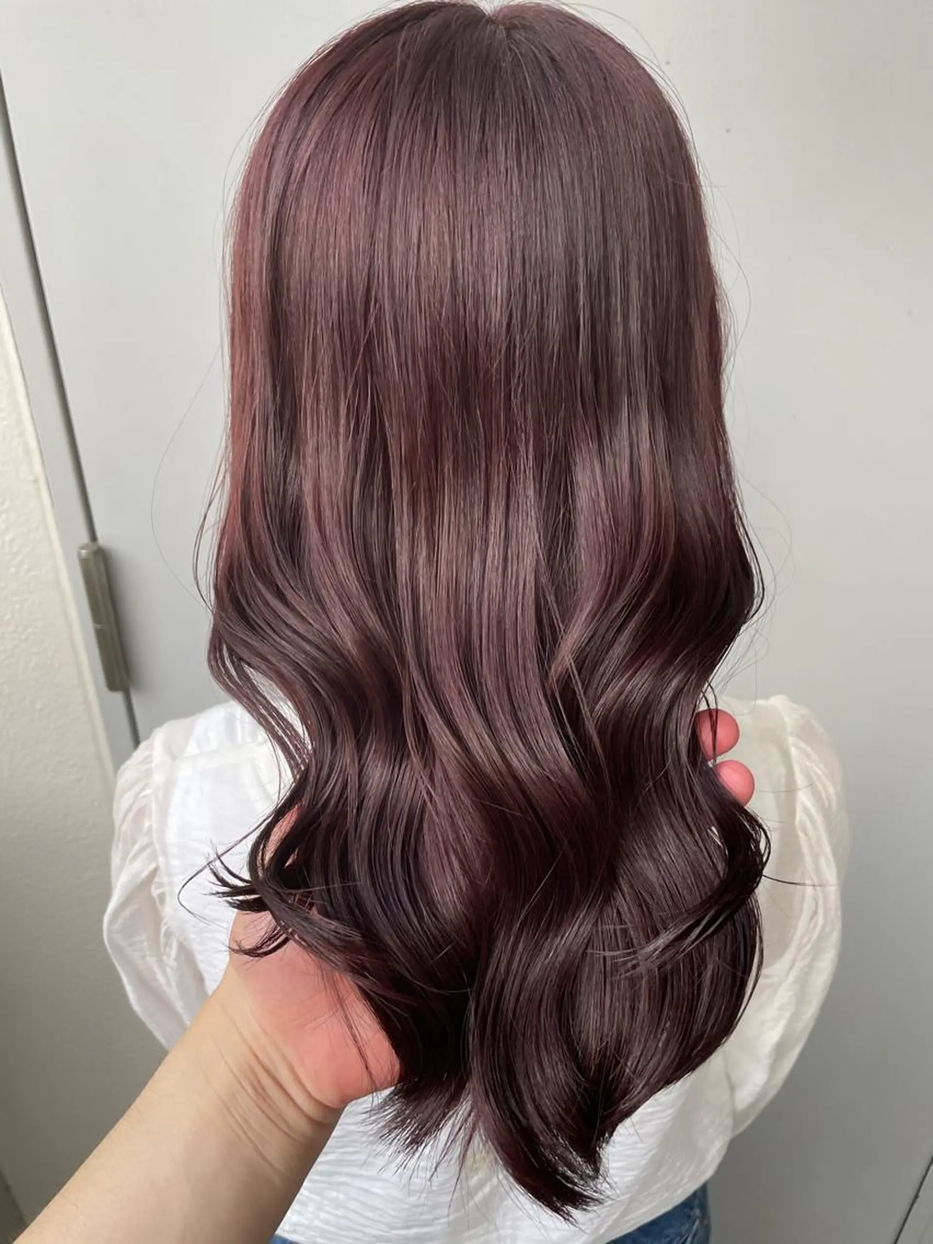 ロング カラー ブラウンカラー ラベンダーカラー ピンクカラー ピンクブラウン ヘアカラー トリートメント ヘアセット 透明感カラー🤍 Kaitoのヘアスタイル