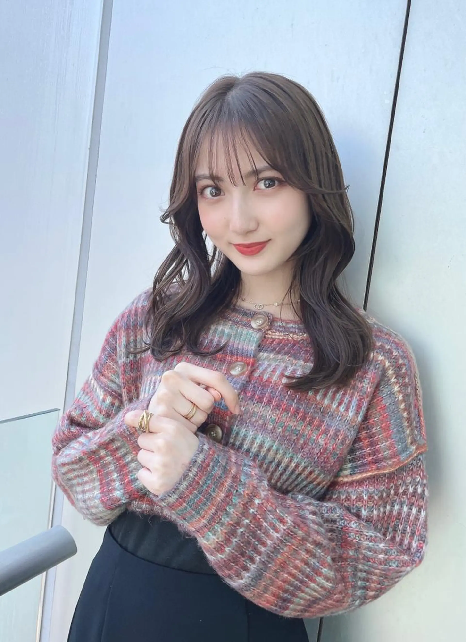 セミロング カット ヘアカラー トリートメント 🌫️大人韓国ヘア 🌫️naoyaのヘアスタイル