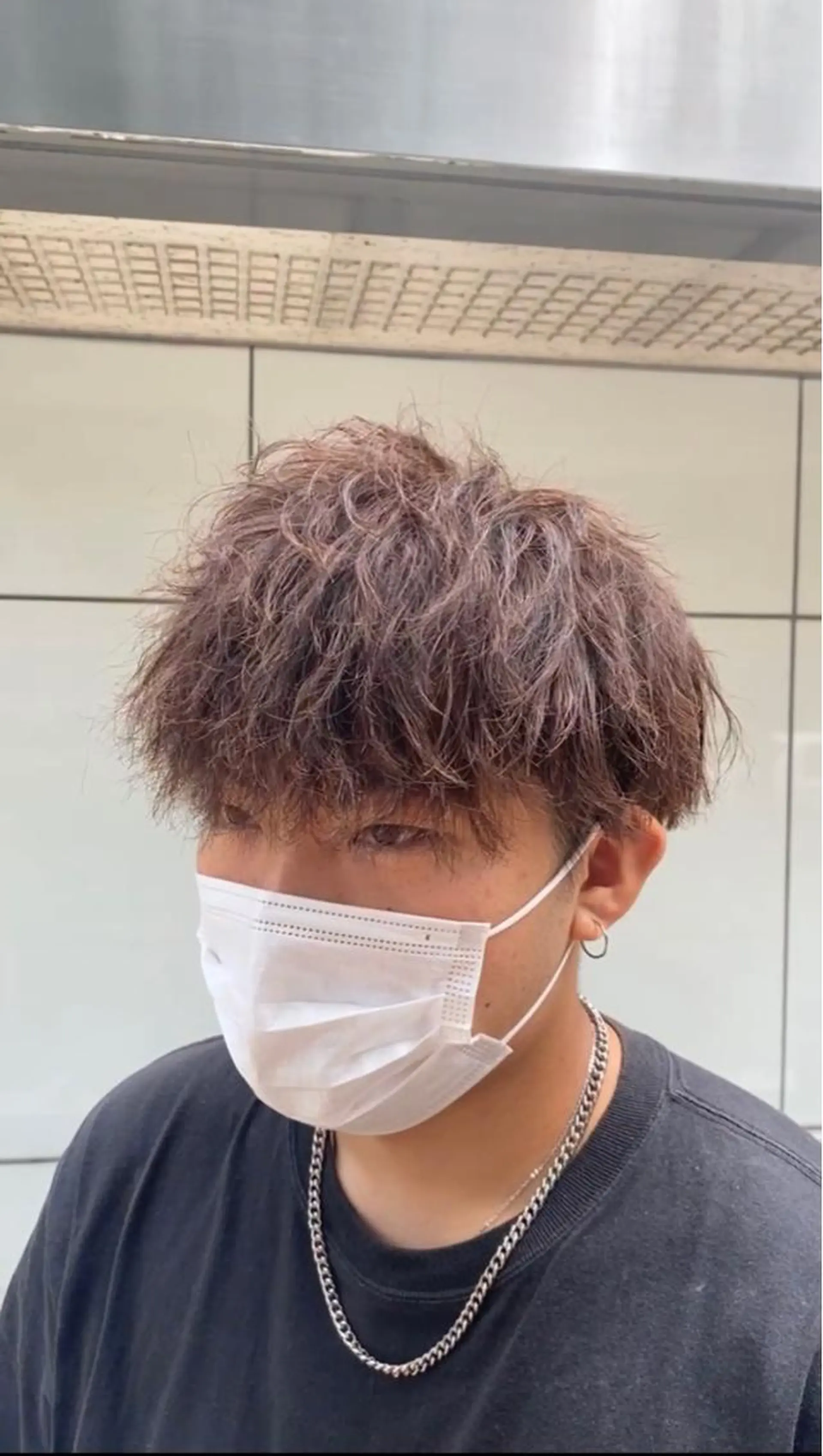 カラー 樽川翔/フェザーパー マ/シャドウパーマのヘアスタイル