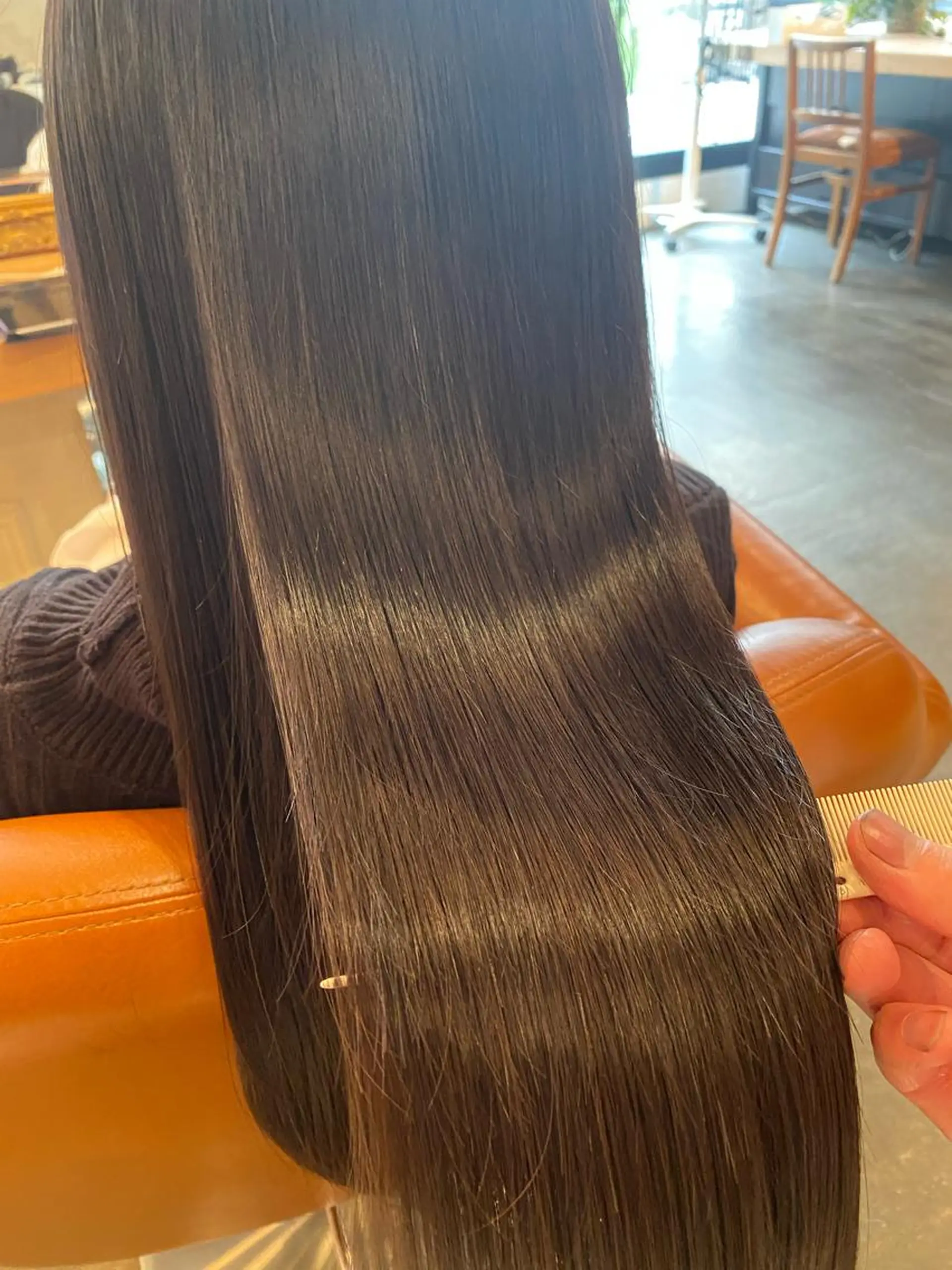 ロング カラー ヘアカラー トリートメント 髪質改善／美髪矯正 林田和真のヘアスタイル