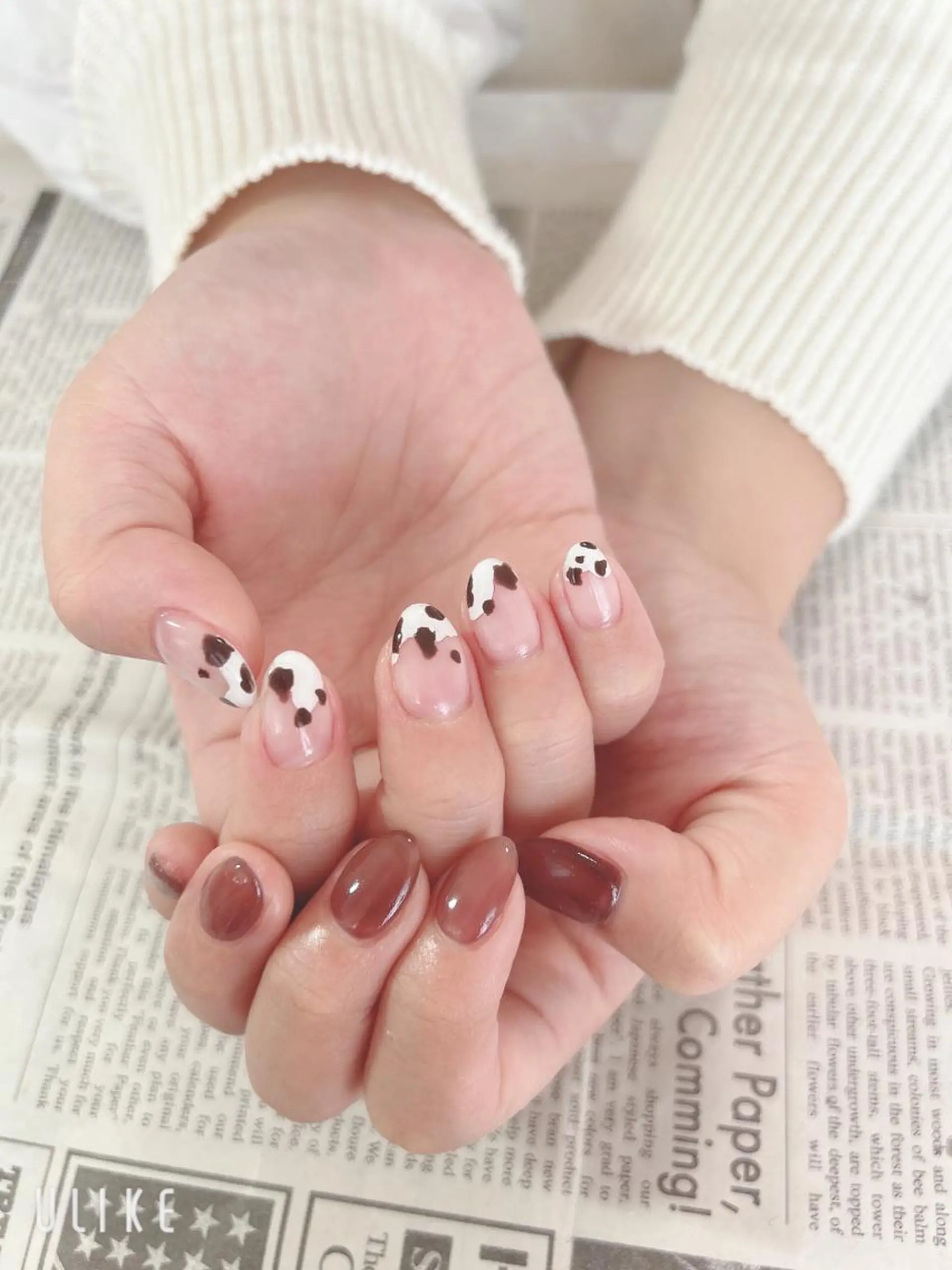 ネイル ハンドネイル ハンドケア 森山 舞のネイルデザイン