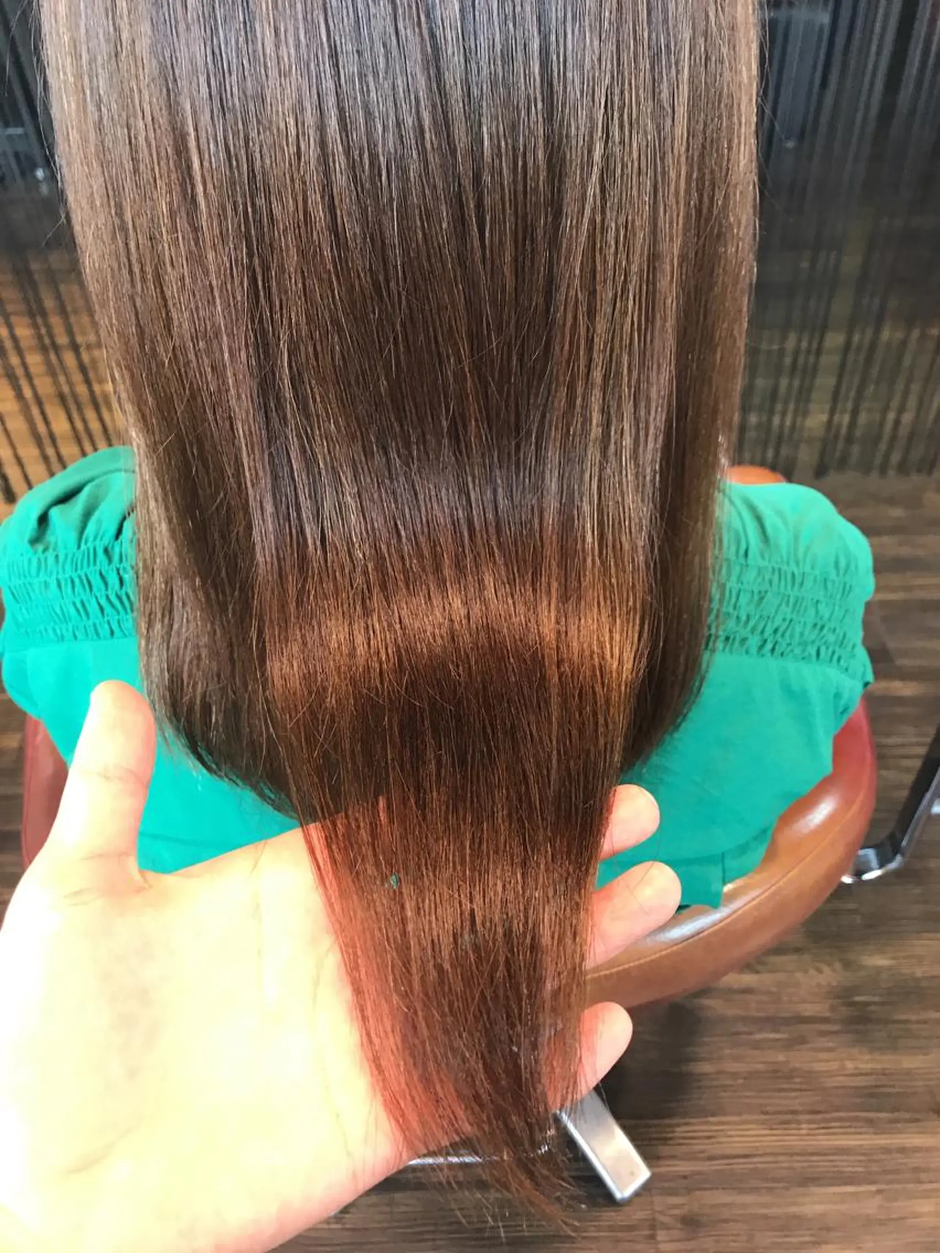 ロング カラー 髪質改善 縮毛矯正/ 髪質改善 /ショート　圍　崇行のヘアスタイル