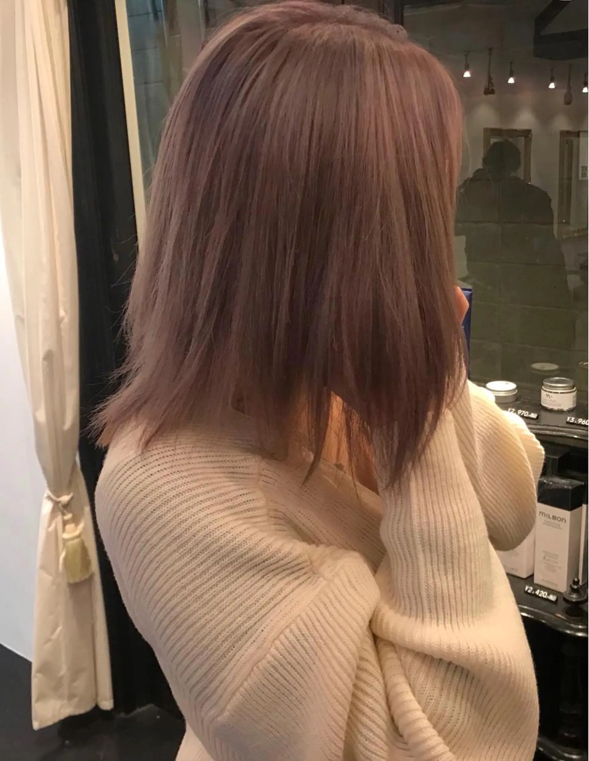 ミディアム カラー tonari 梅田、中崎町のヘアスタイル