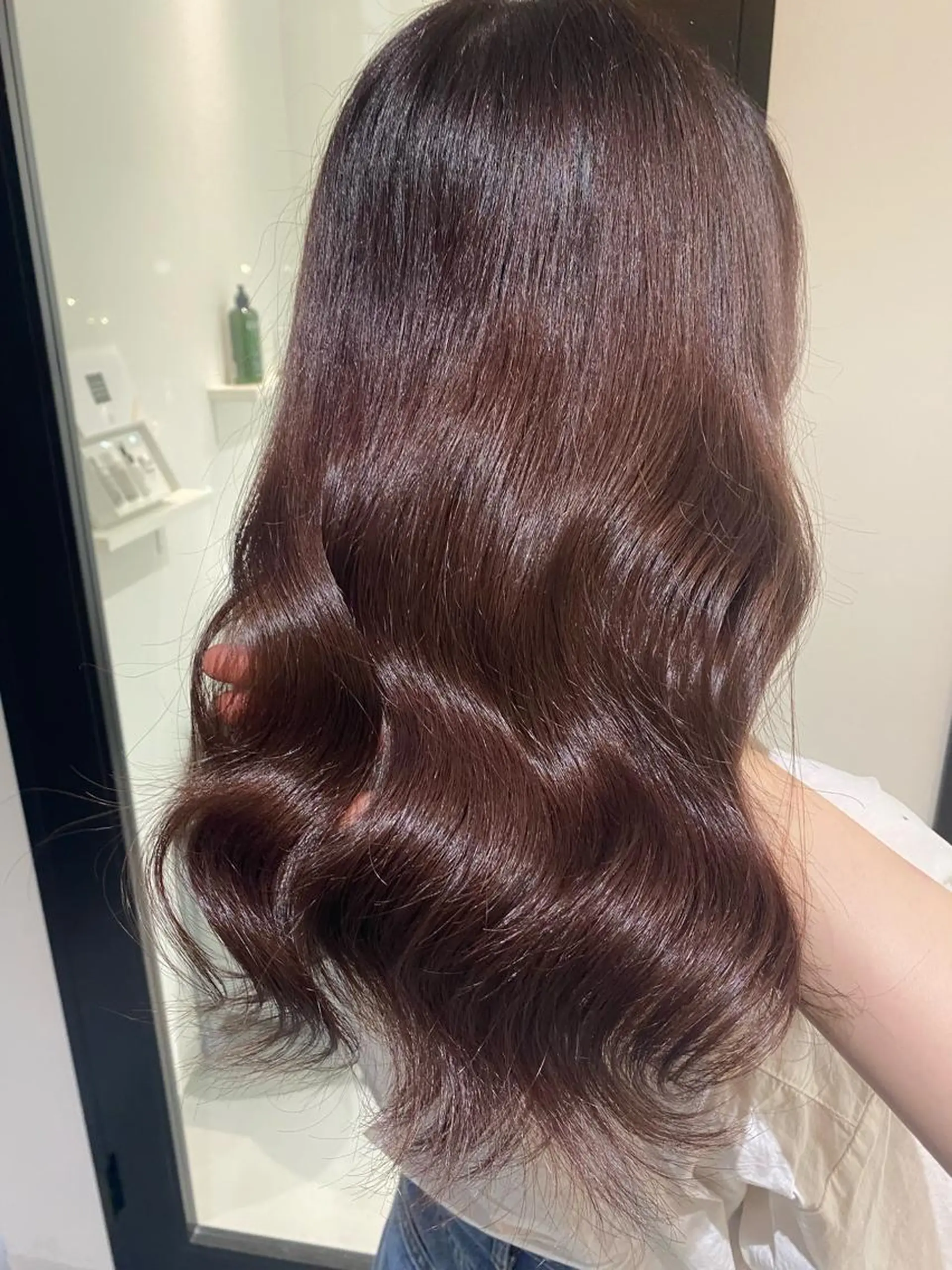 カラー ブリーチ ブリーチなしカラー 韓国ヘア/艶髪🎀 宮川みほのヘアスタイル