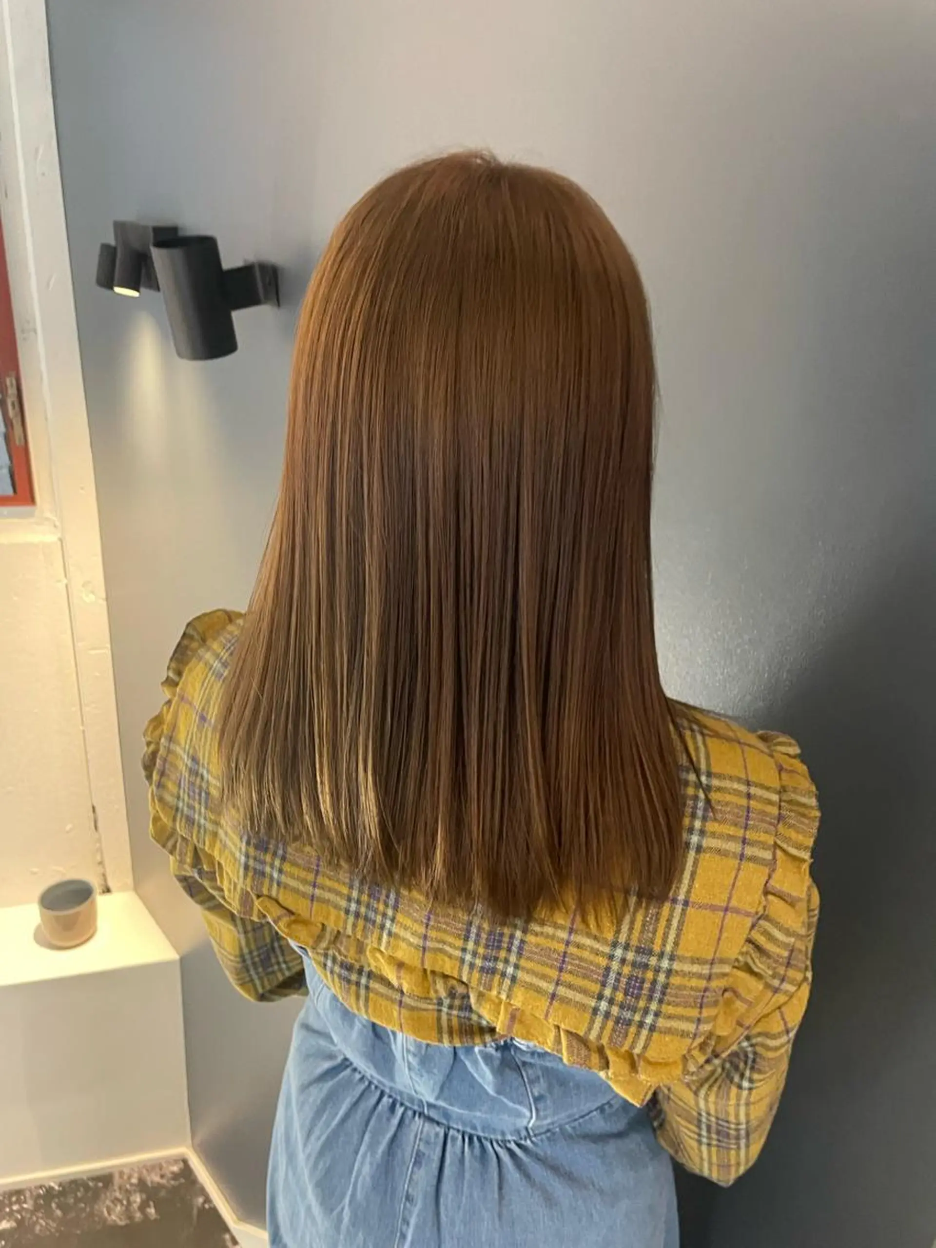 セミロング カラー ベージュカラー ブリーチ ブリーチなしカラー toiro所属・似合わせカット/ naokoのヘアスタイル