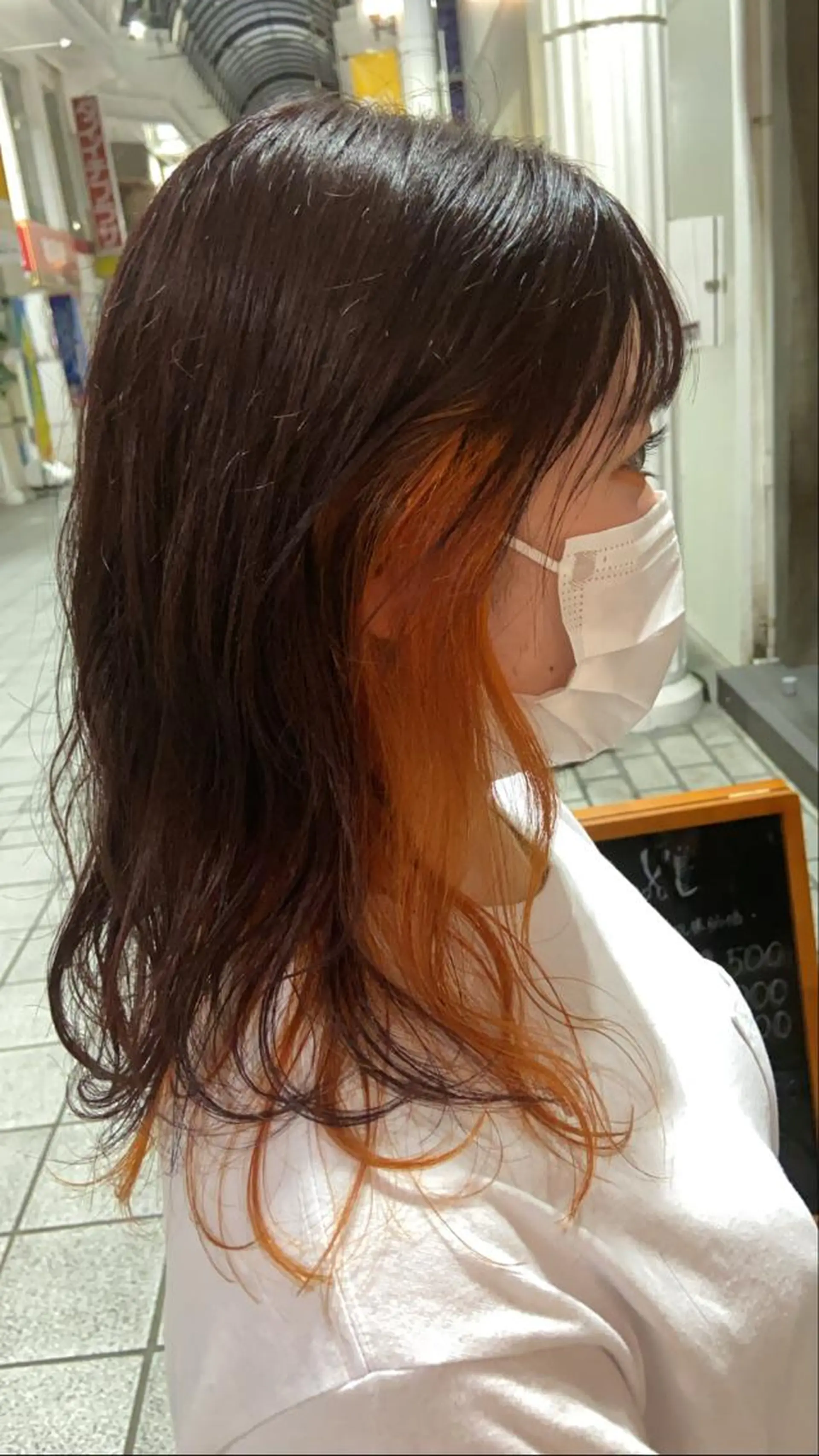 セミロング nico🏁 rihoのヘアスタイル