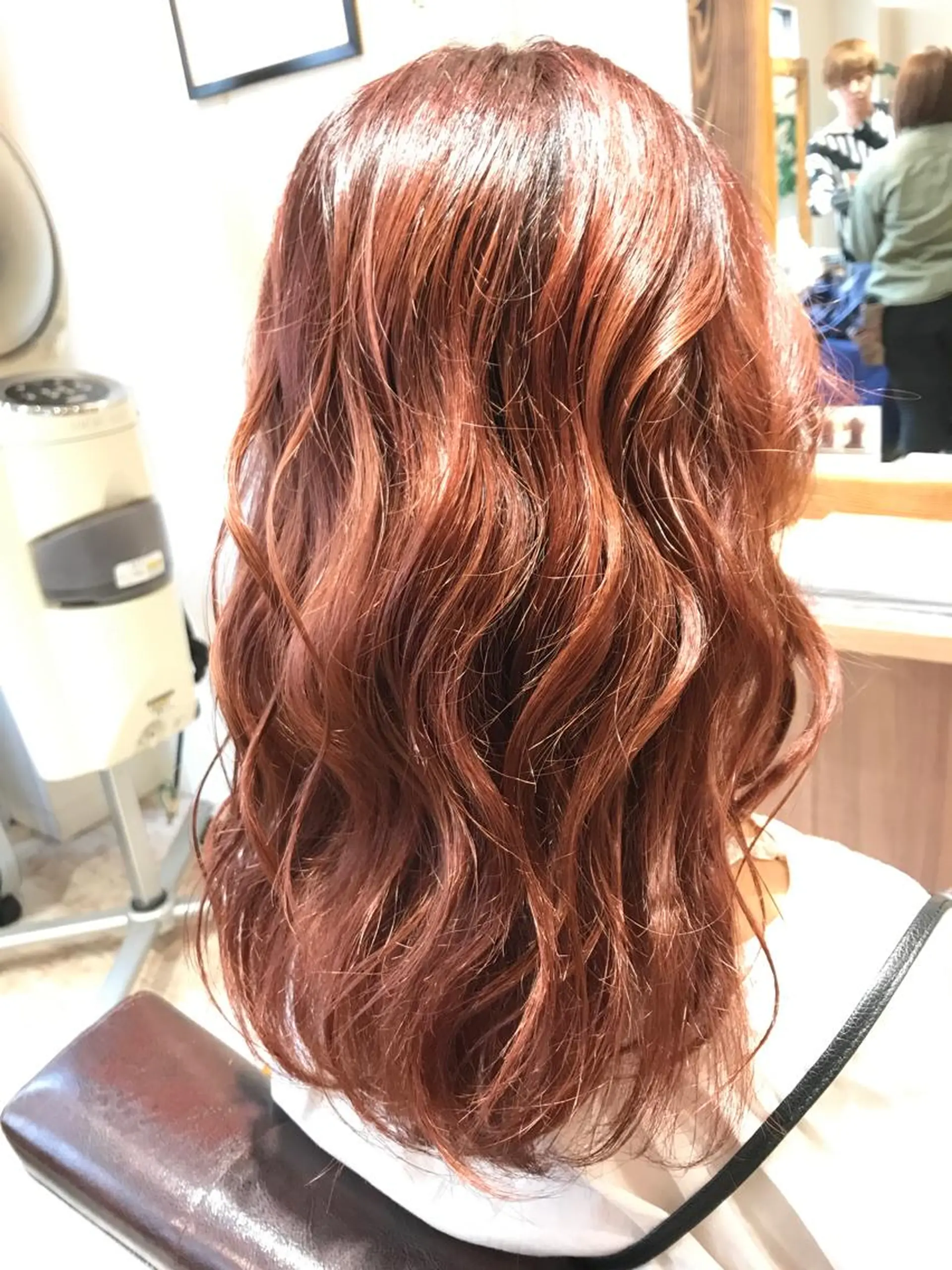 セミロング カラー カット ヘアカラー 髪質改善×矯正🫧 韓国ヘアasamiのヘアスタイル