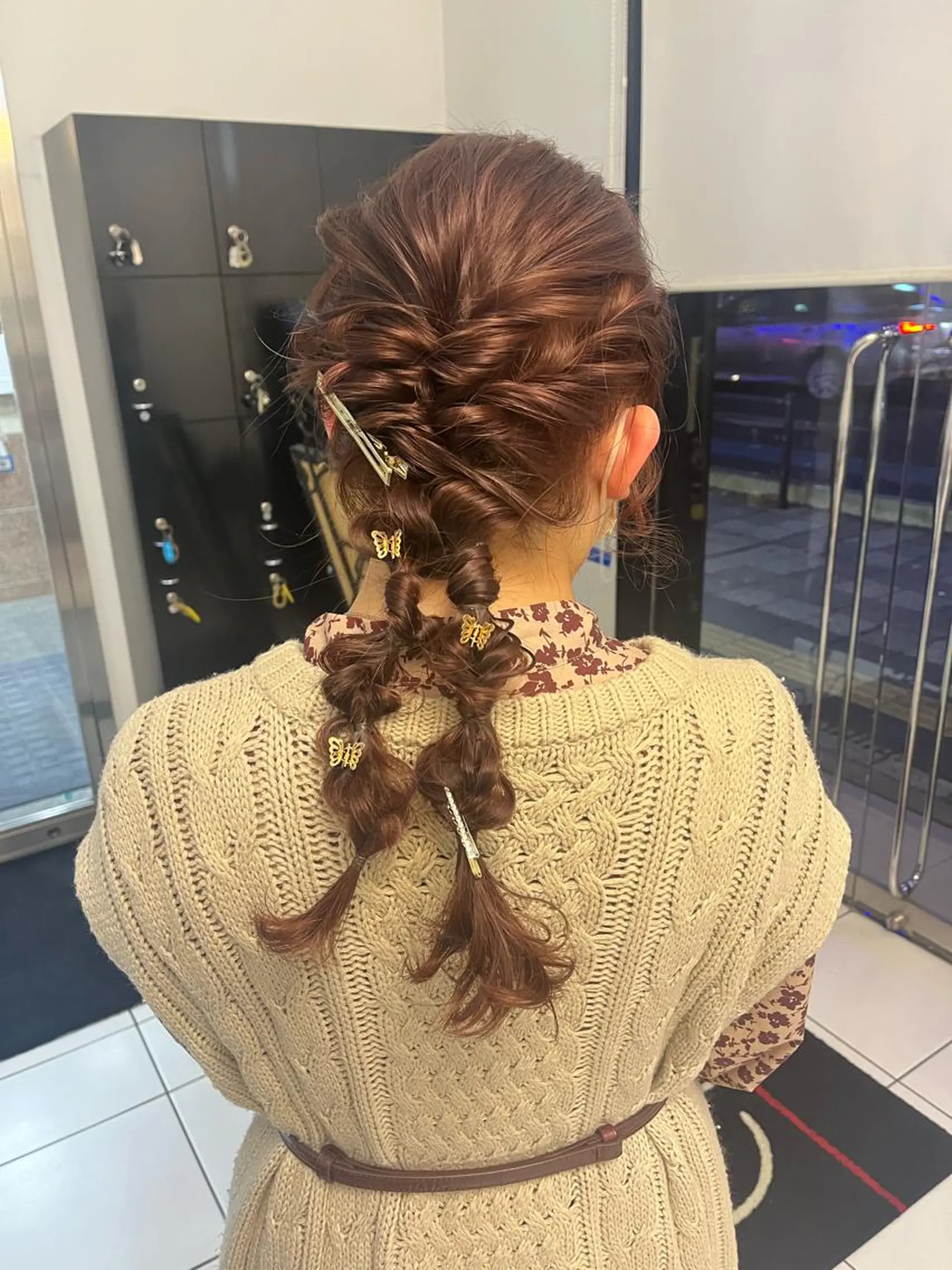 ロング ヘアアレンジ channel所属・Natsumi ❤︎のヘアスタイル