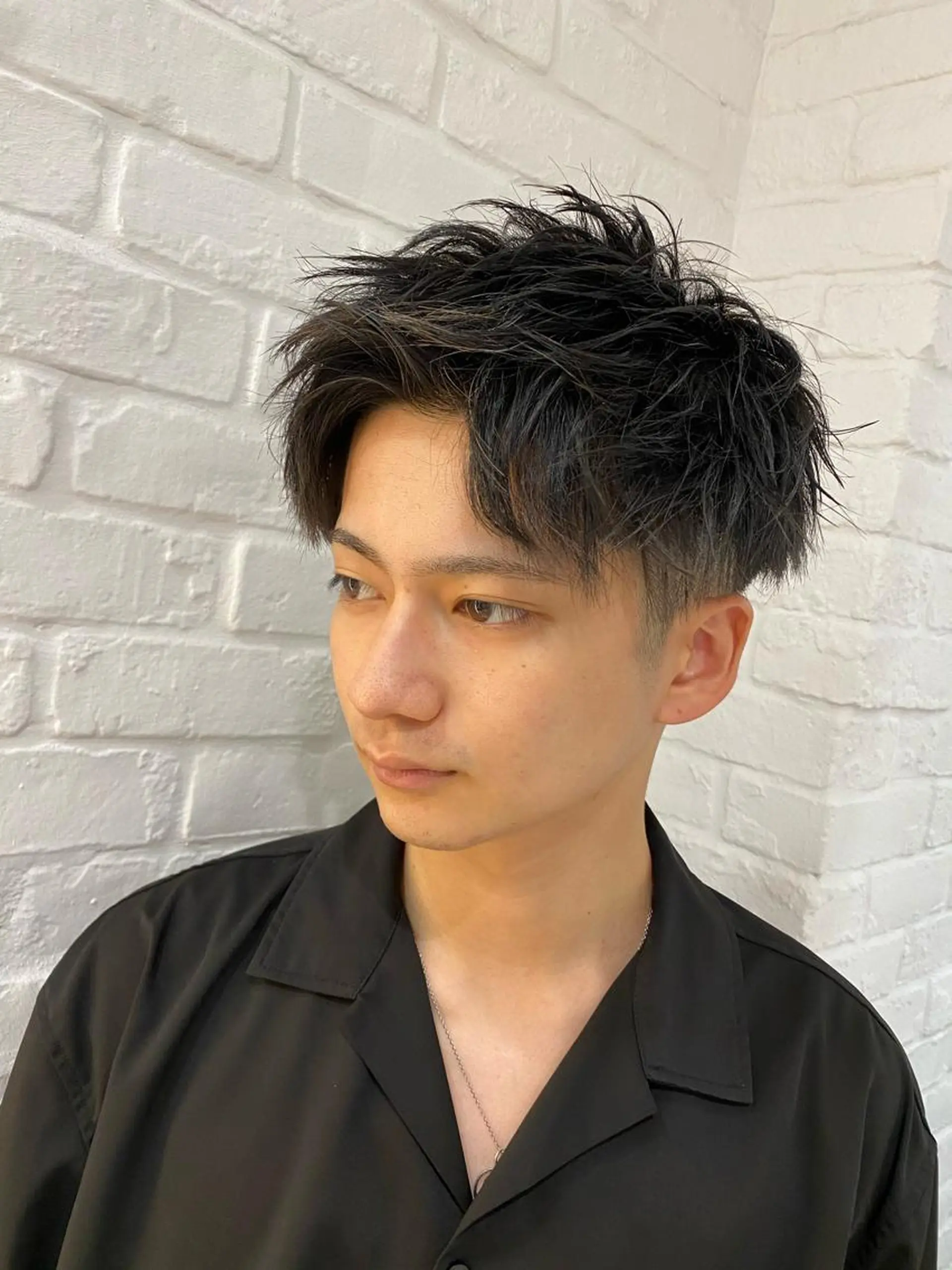 メンズ 🍀透明感抜群🍀/ ハイトーンカラーのヘアスタイル