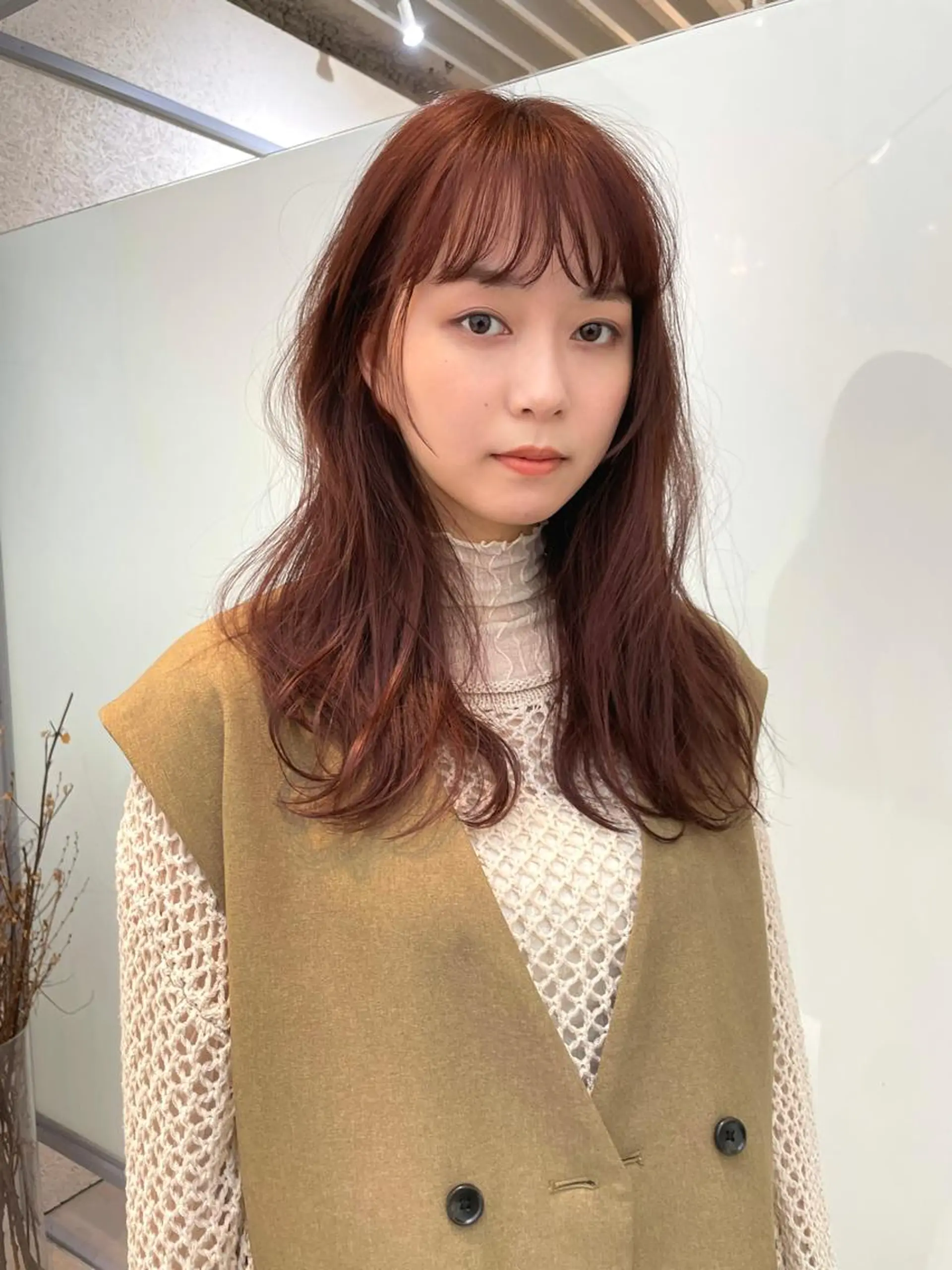 ミディアム サイドバング AULENT所属・いまだけ募集✨ 森下優也のヘアスタイル