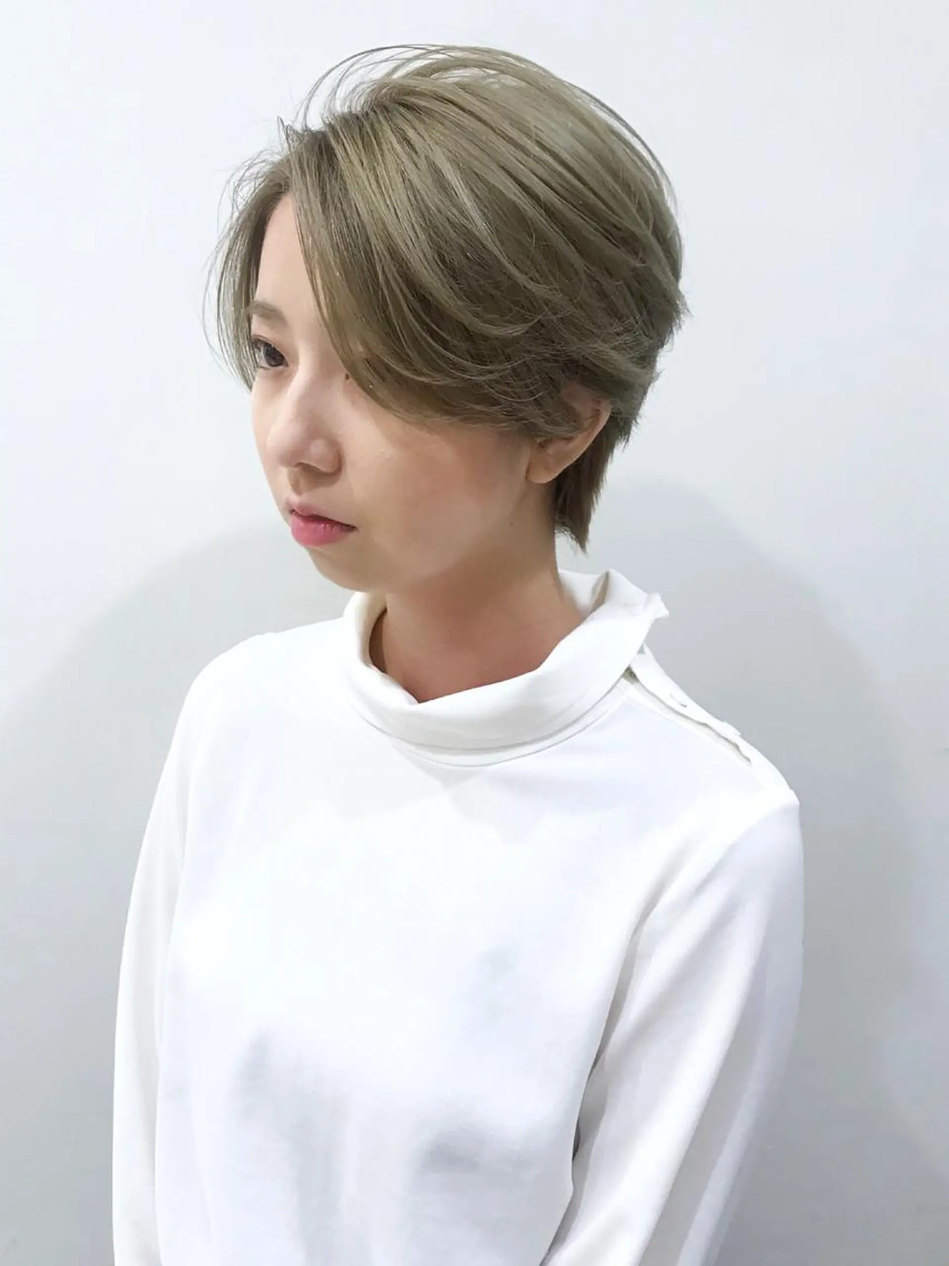 ショート カラー PEWL所属・クロスパーマ松永裕久 似合わせカットのヘアスタイル