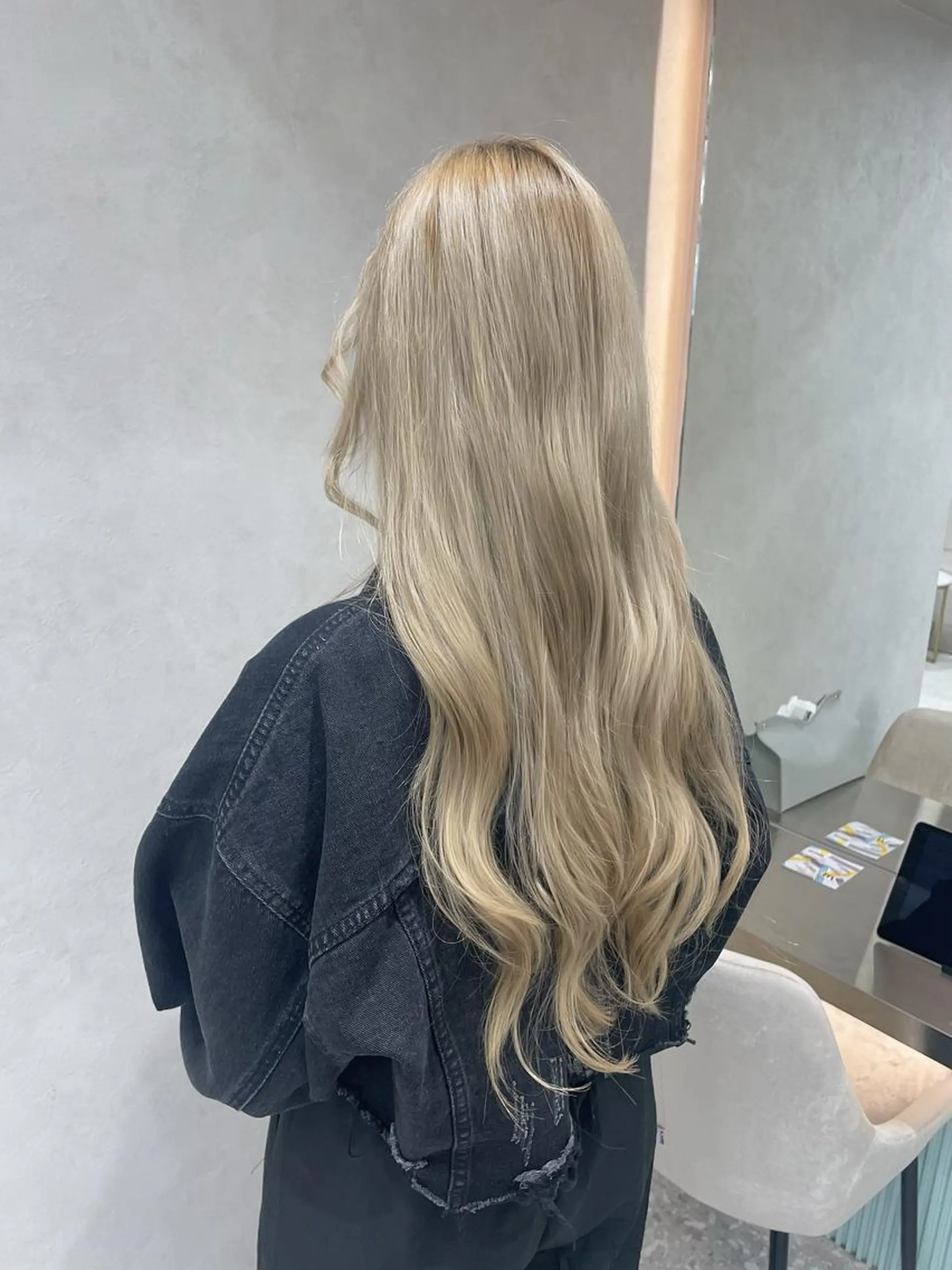 カラー ヘアカラー トリートメント ヘッドスパ ヘアセット 韓国ヘア/レイヤー Londエレンのヘアスタイル