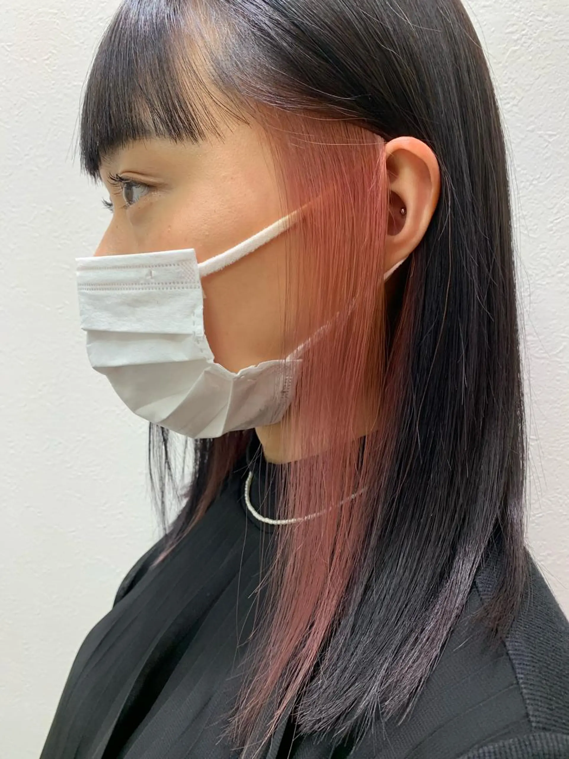 ミディアム 水田 希のヘアスタイル