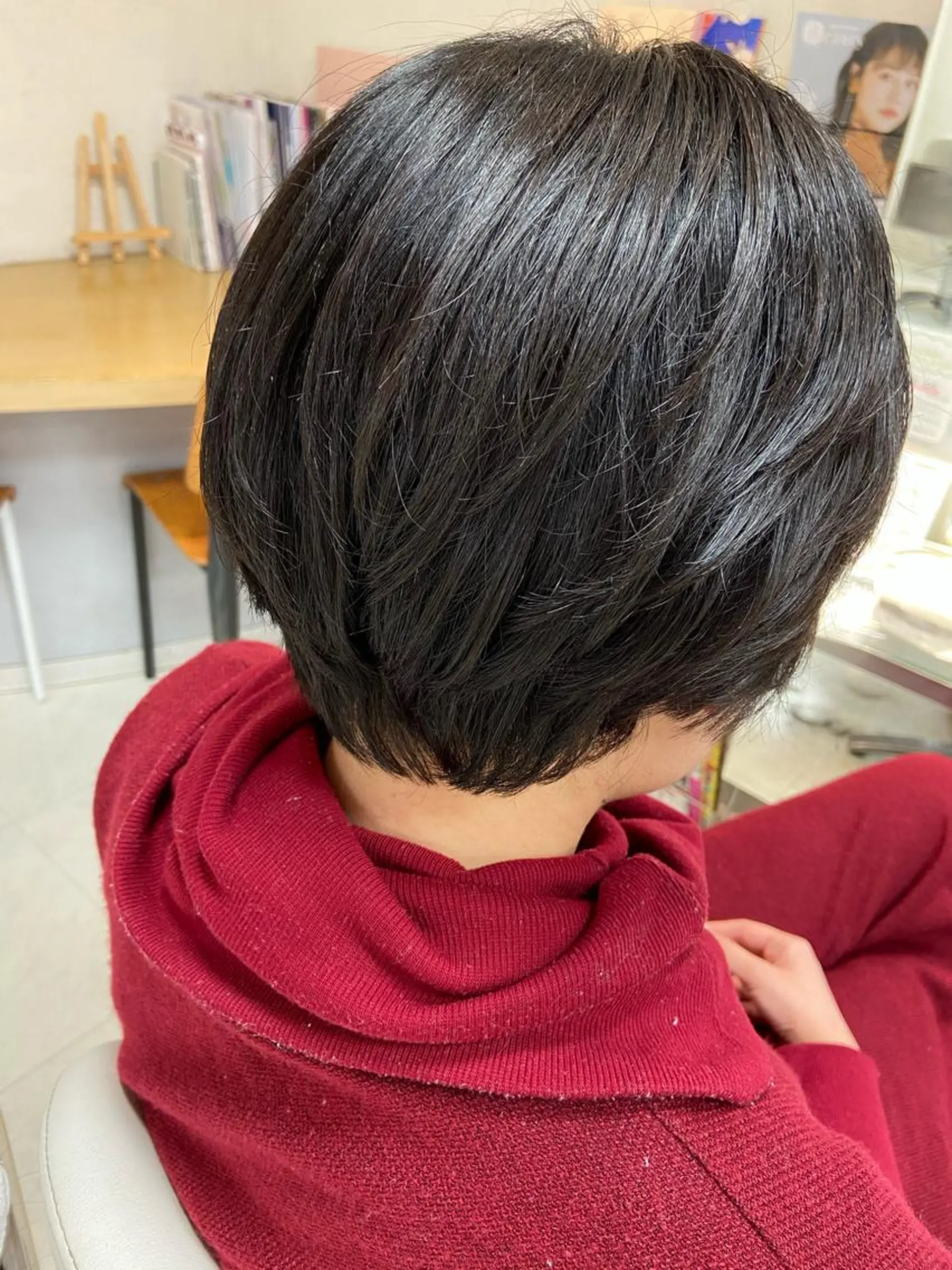 ショート ショートヘア 菊地 美憂のヘアスタイル