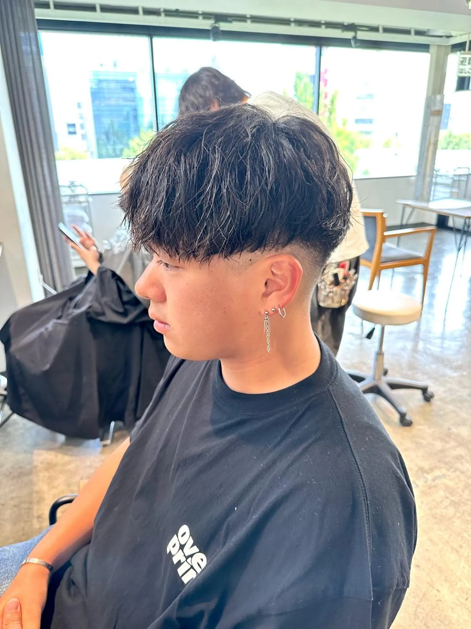 メンズ マッシュ メンズパーマ メンズツイストパーマ 波巻きパーマ ツイストパーマ カット ヘアカラー パーマ トリートメント 骨格補正施術/メンズ 専門美容師/YUYAのヘアスタイル